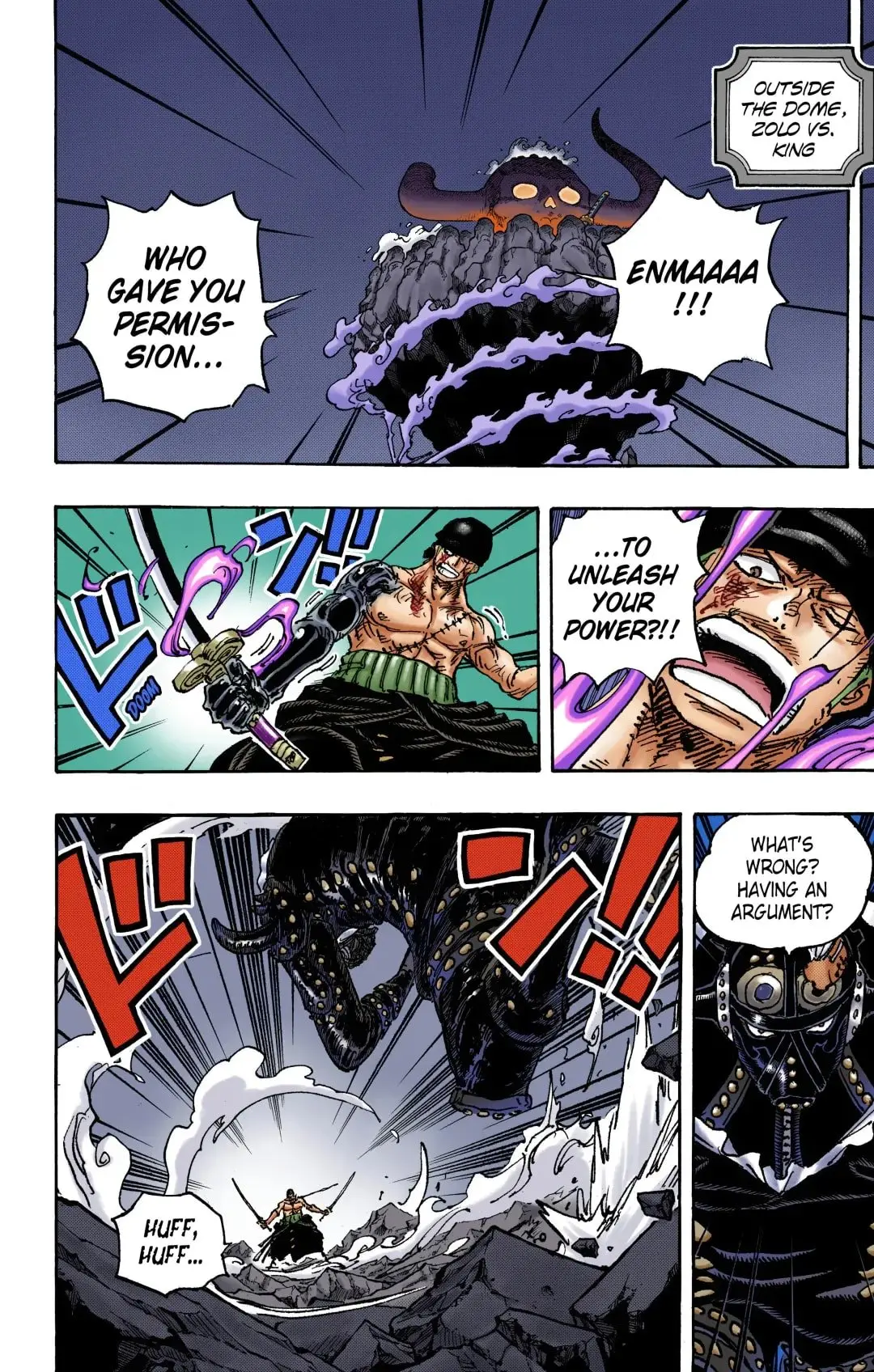 One Piece Colored, chapter 1033, page 2