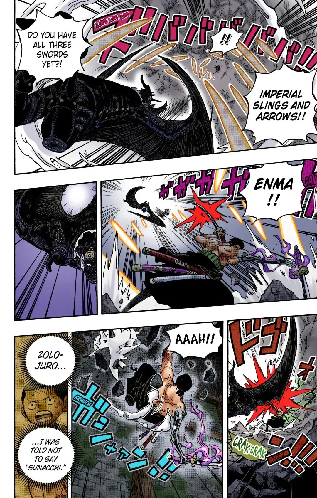 One Piece Colored, chapter 1033, page 10