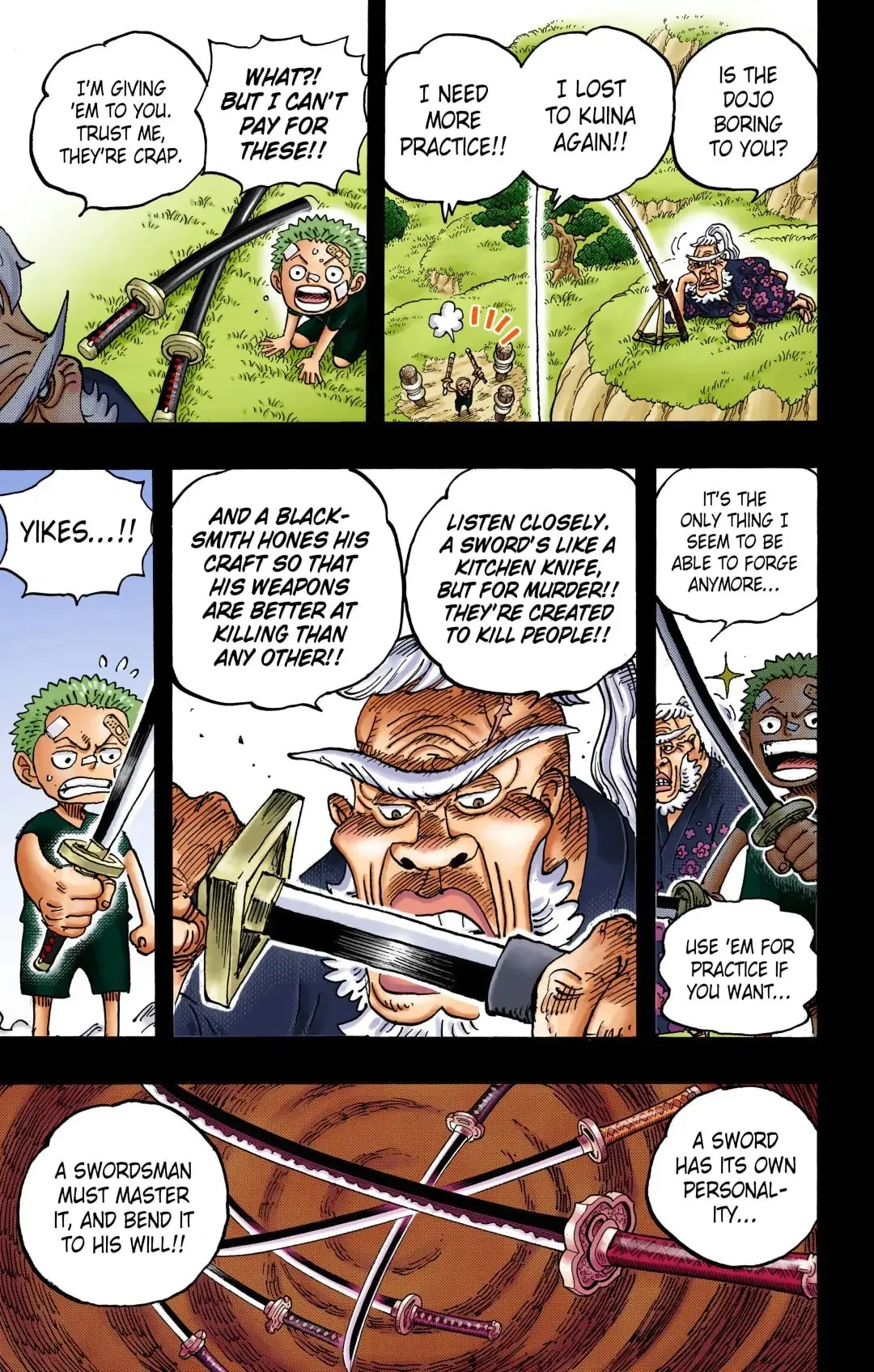 One Piece Colored, chapter 1033, page 13