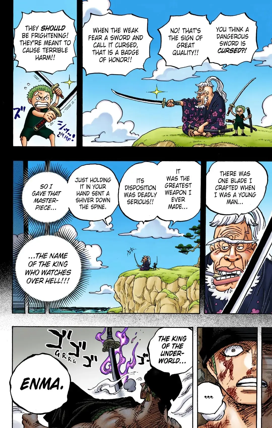 One Piece Colored, chapter 1033, page 14