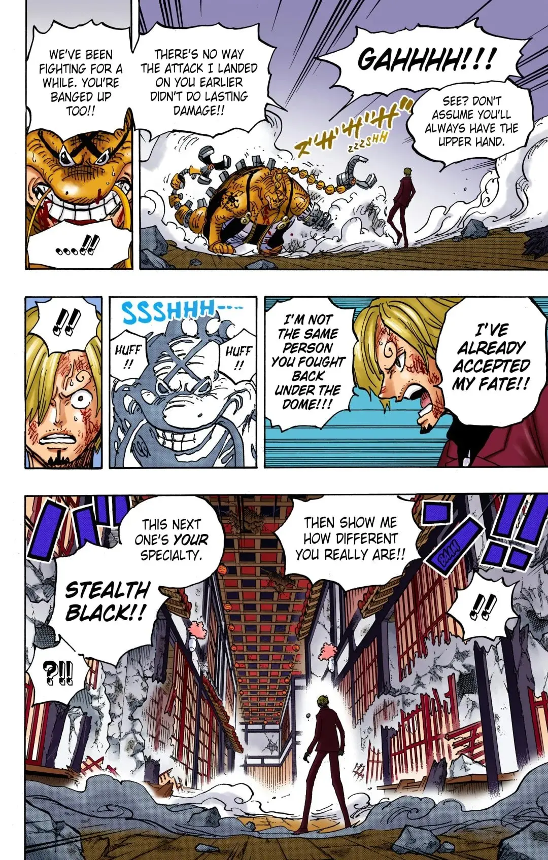 One Piece Colored, chapter 1034, page 10