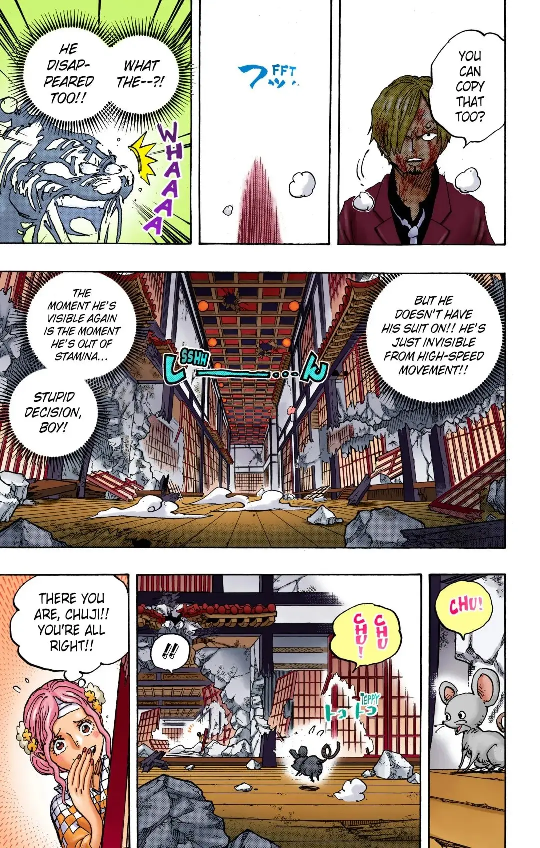 One Piece Colored, chapter 1034, page 11