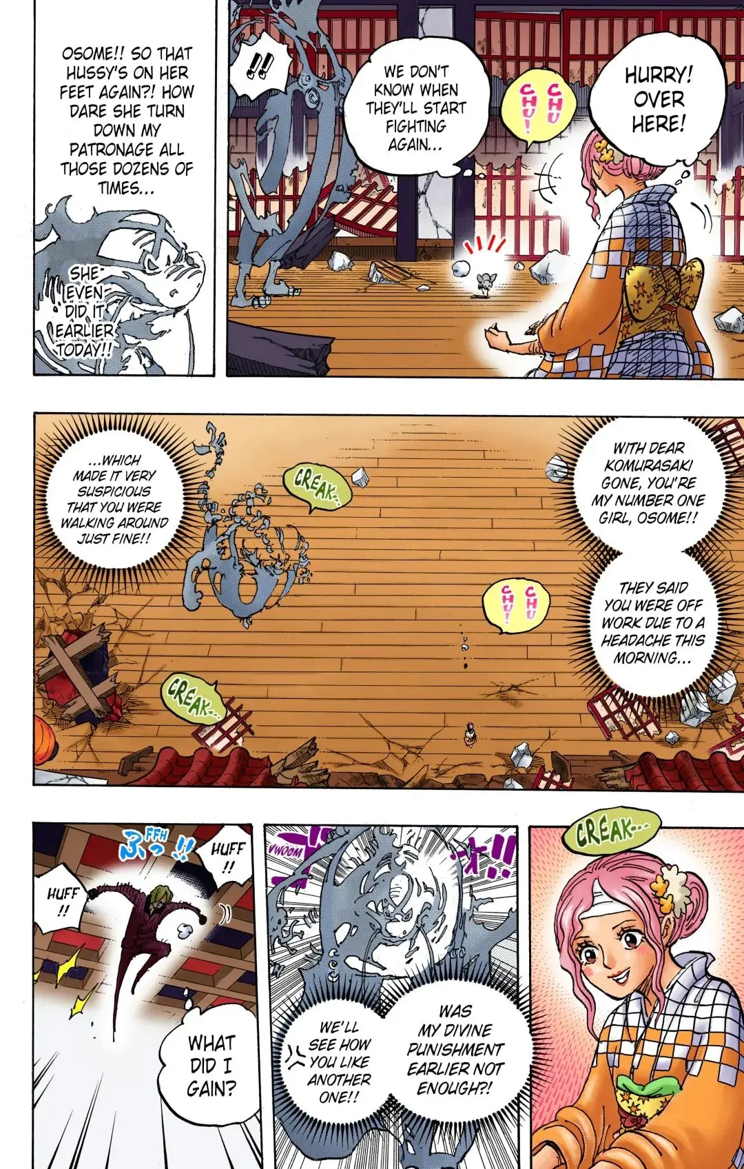 One Piece Colored, chapter 1034, page 12
