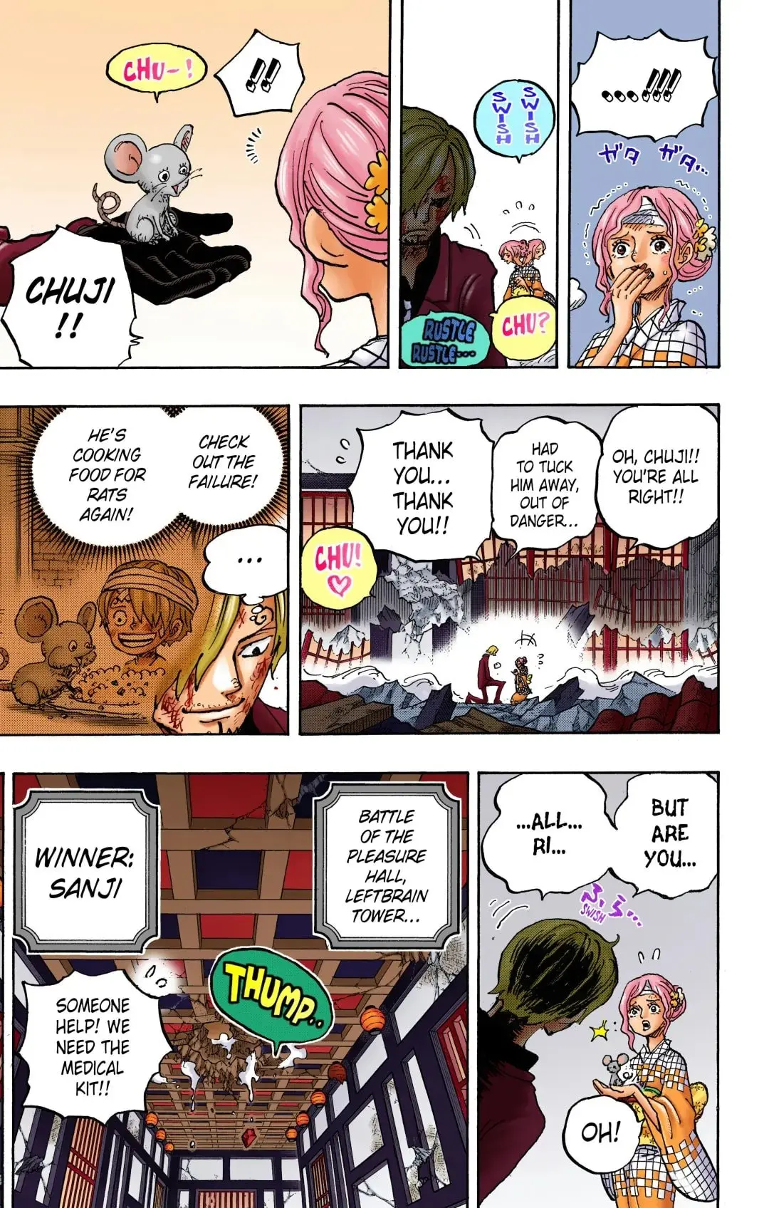 One Piece Colored, chapter 1035, page 3