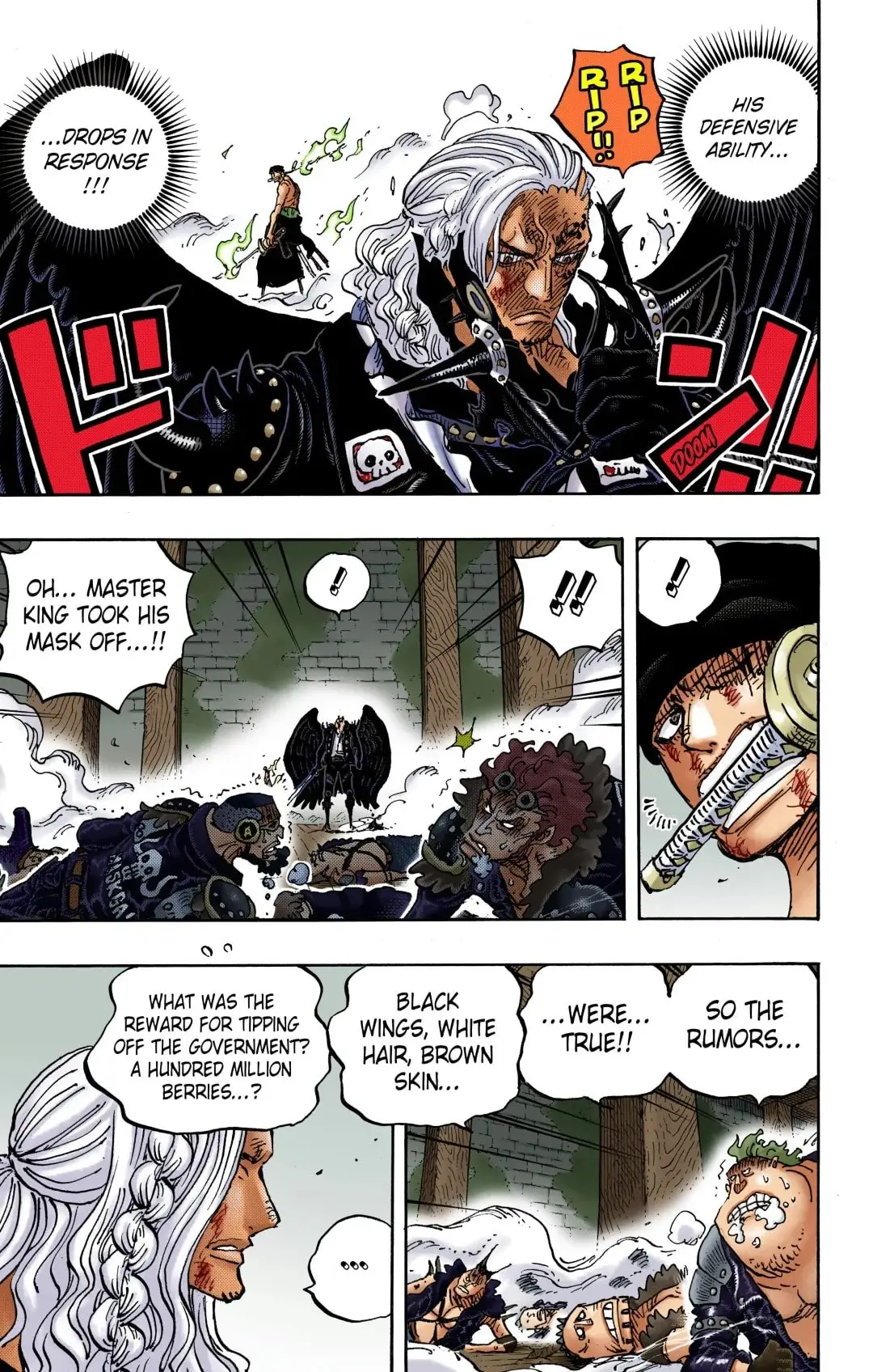 One Piece Colored, chapter 1035, page 5