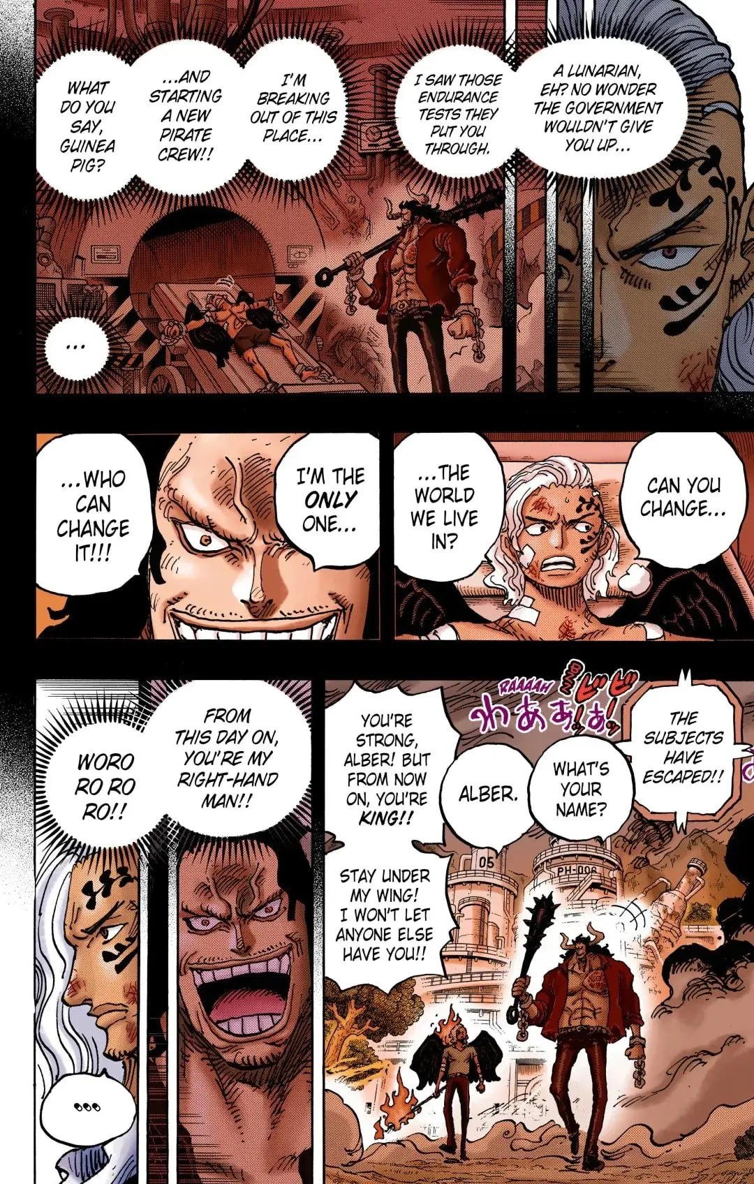 One Piece Colored, chapter 1035, page 10