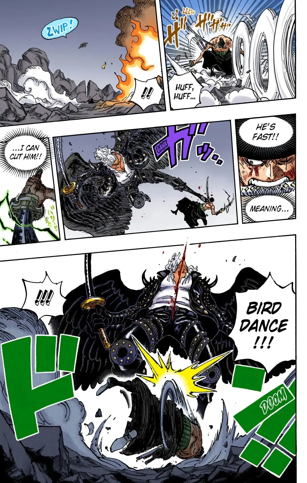 One Piece Colored, chapter 1035, page 13