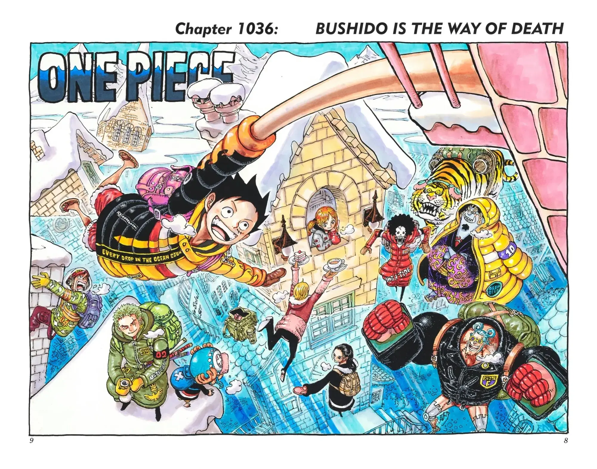 One Piece Colored, chapter 1036, page 6