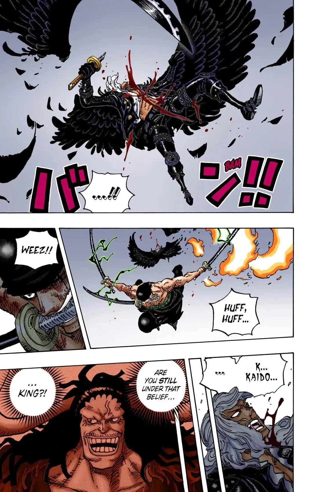 One Piece Colored, chapter 1036, page 7