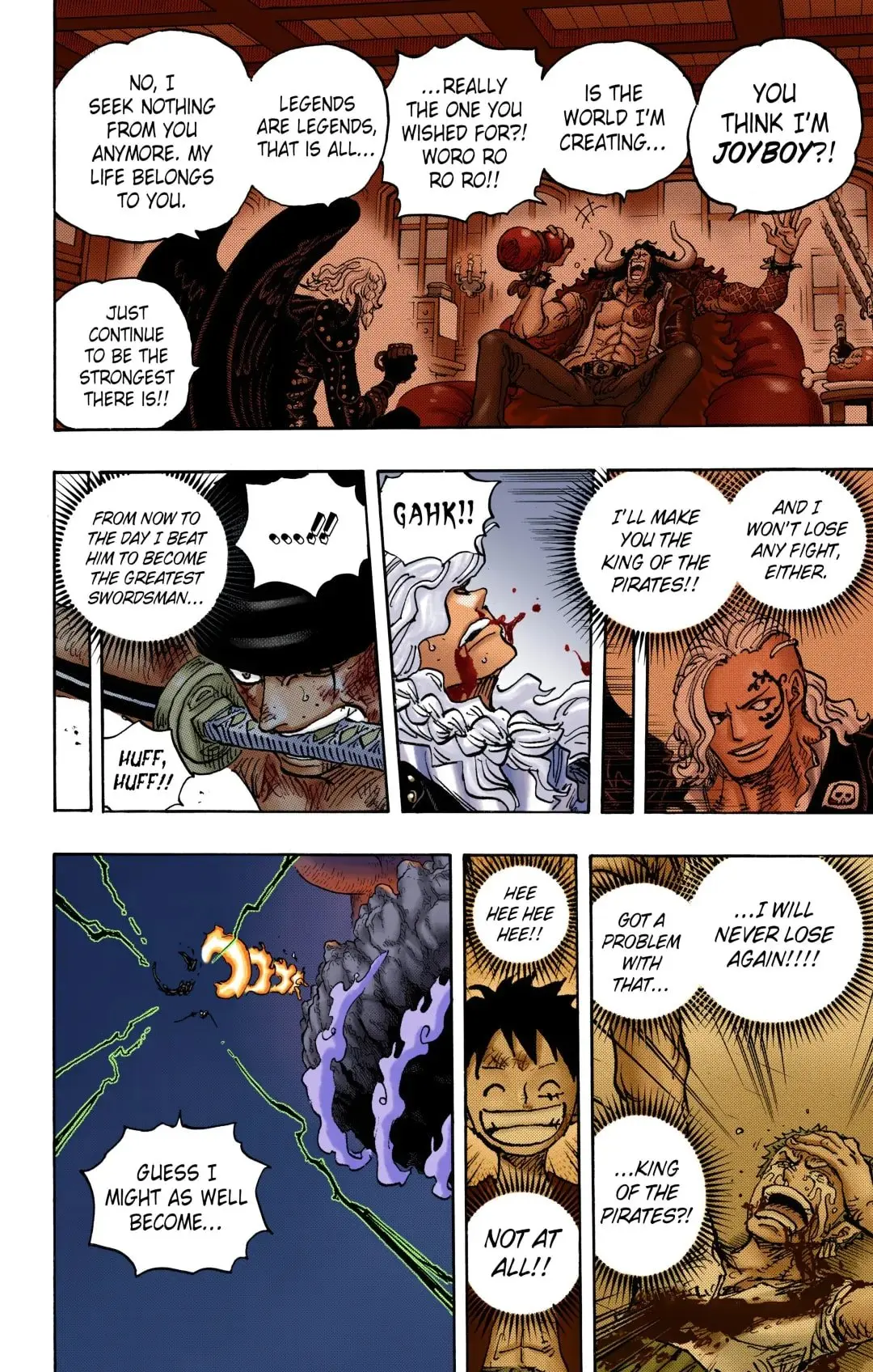 One Piece Colored, chapter 1036, page 8