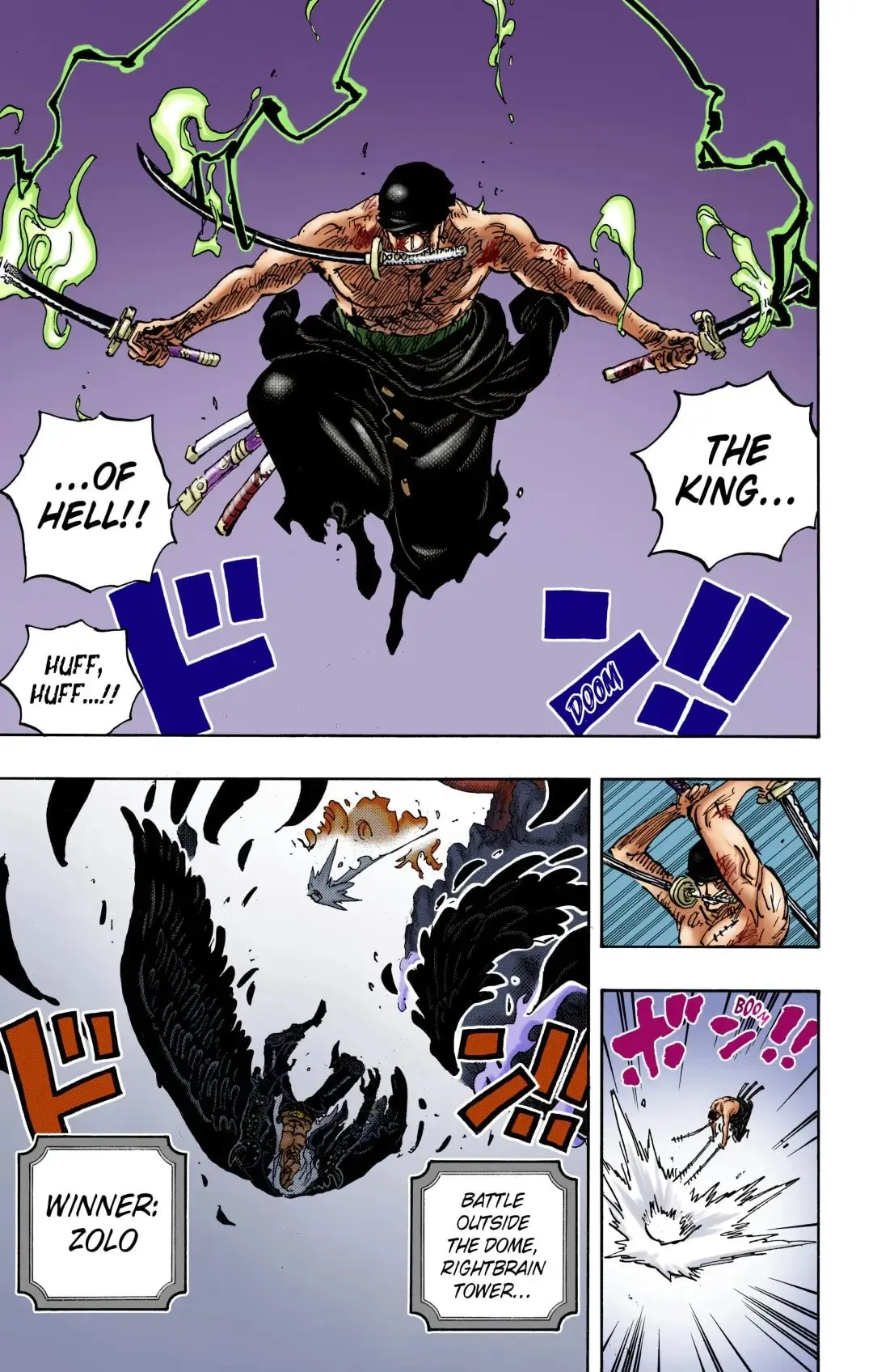 One Piece Colored, chapter 1036, page 9