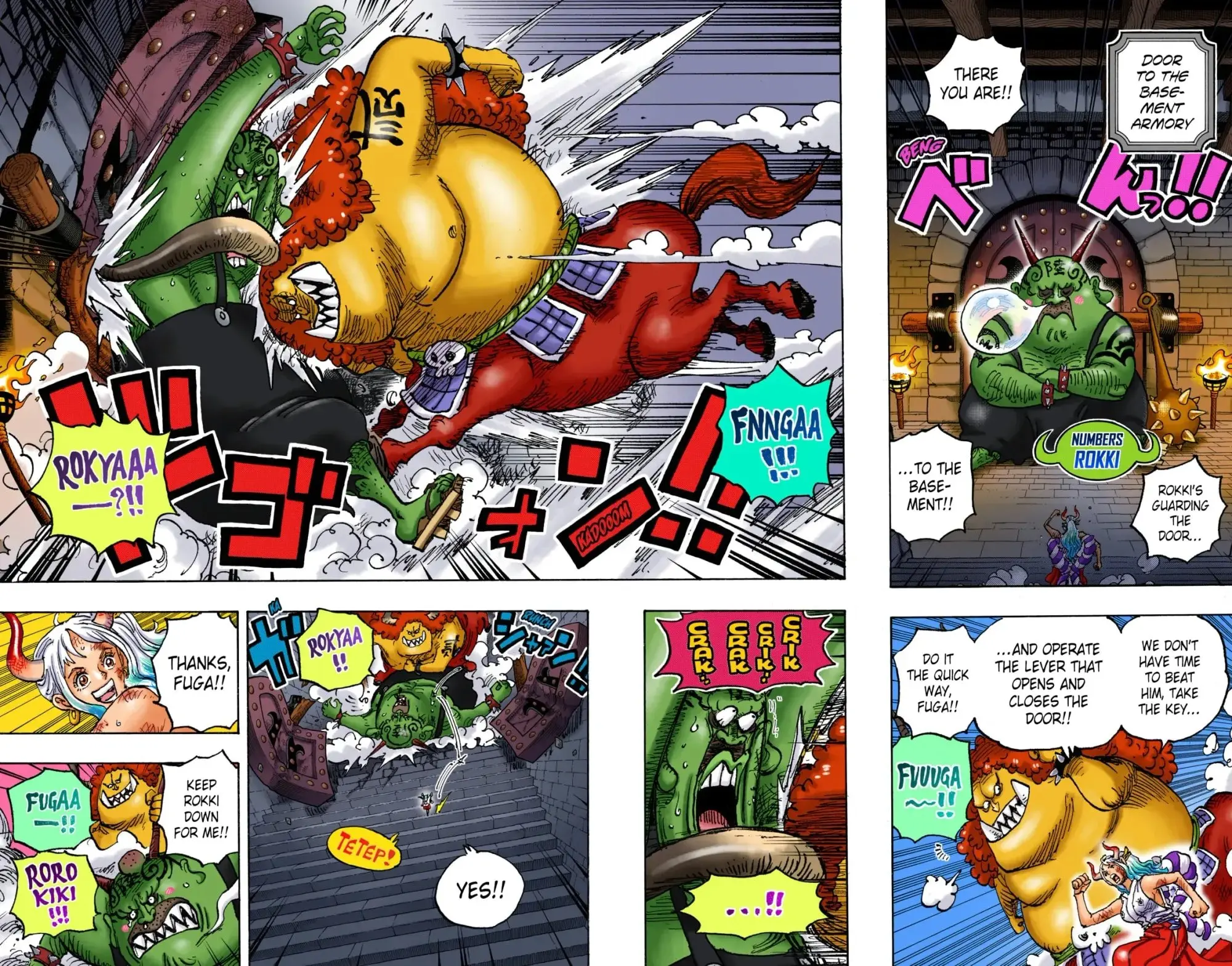 One Piece Colored, chapter 1036, page 12