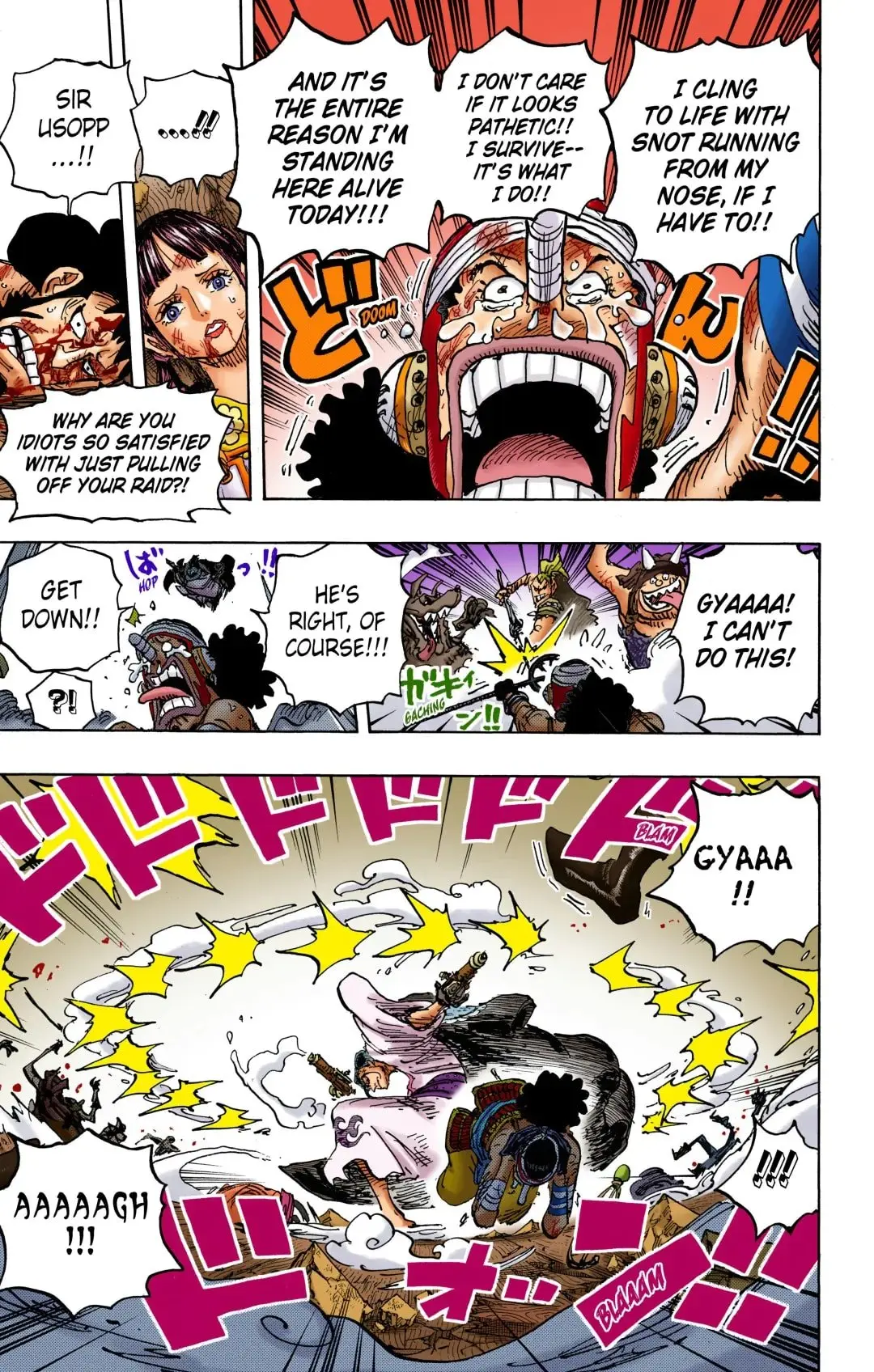 One Piece Colored, chapter 1036, page 14