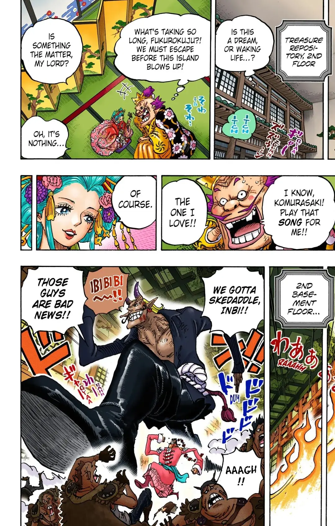 One Piece Colored, chapter 1036, page 17