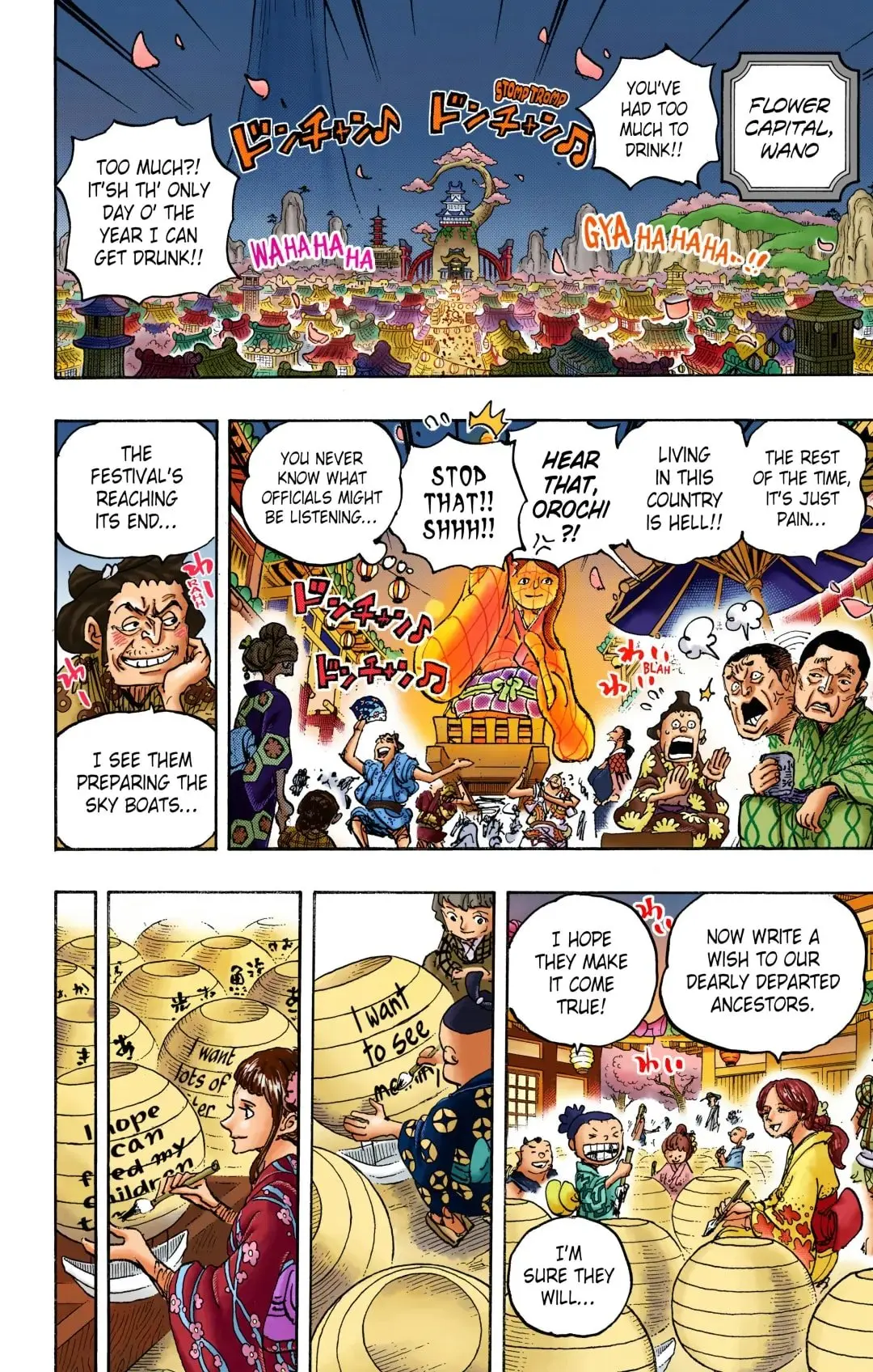 One Piece Colored, chapter 1037, page 2
