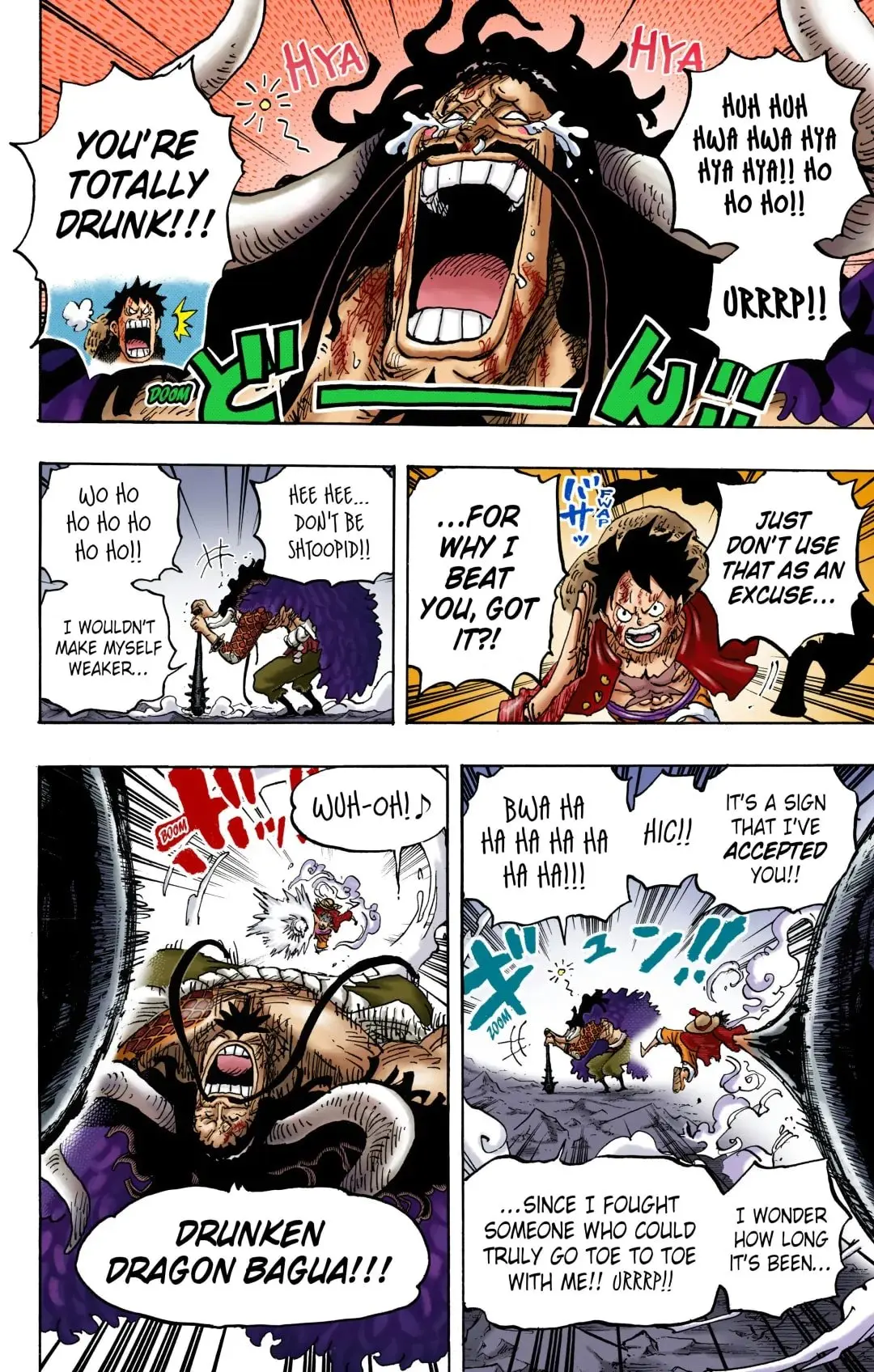 One Piece Colored, chapter 1037, page 4