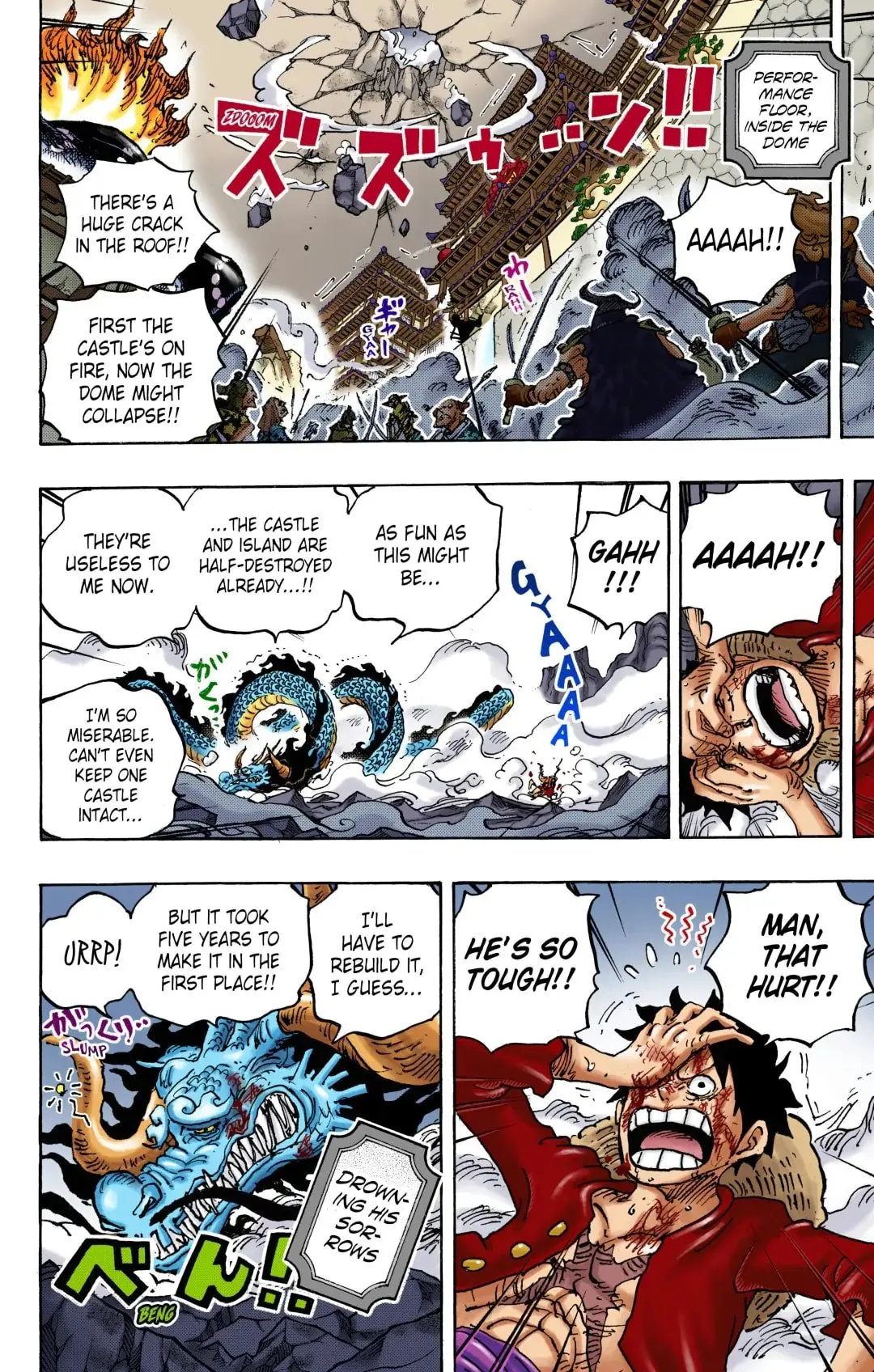 One Piece Colored, chapter 1037, page 6