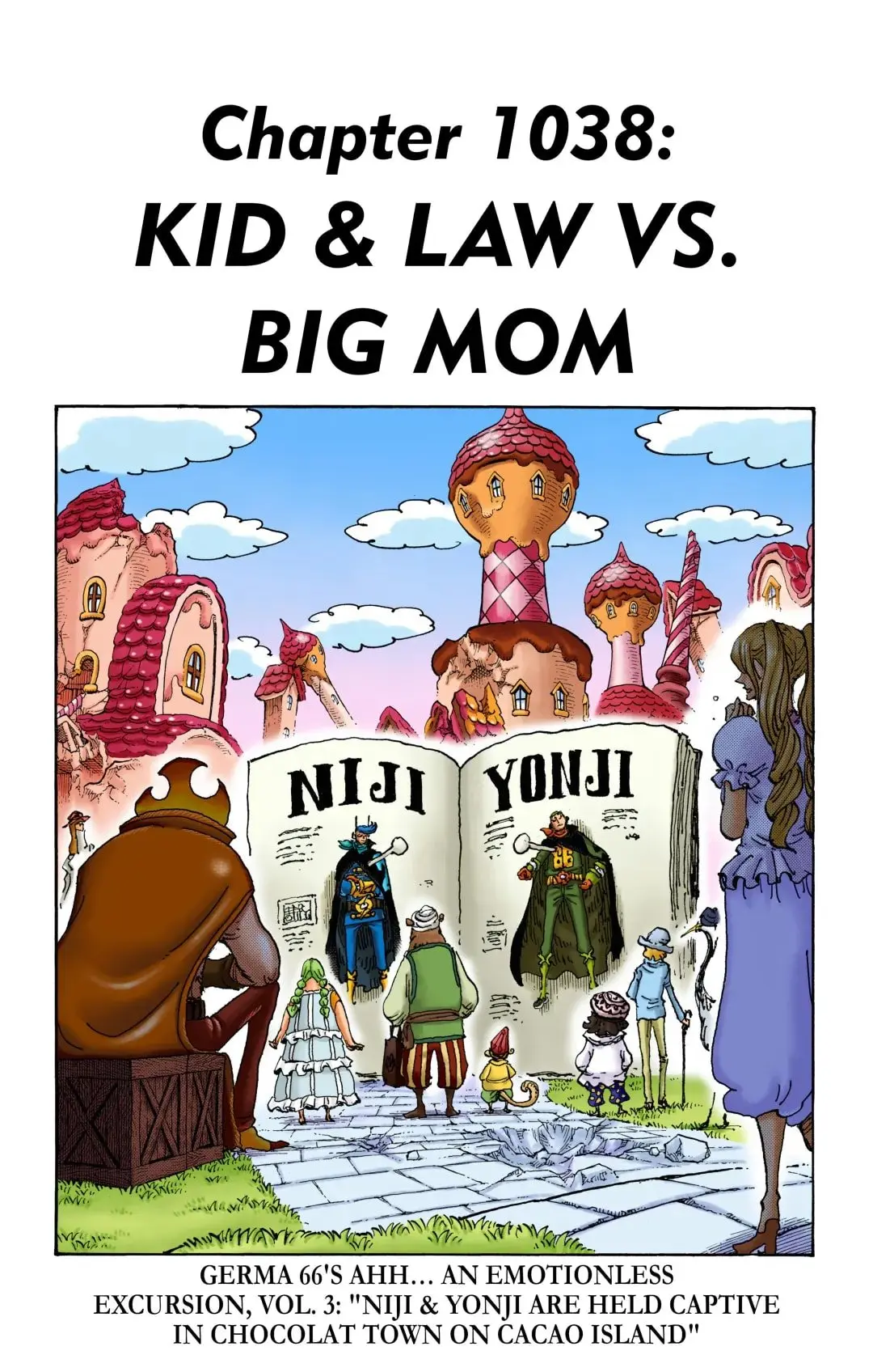 One Piece Colored, chapter 1038, page 1