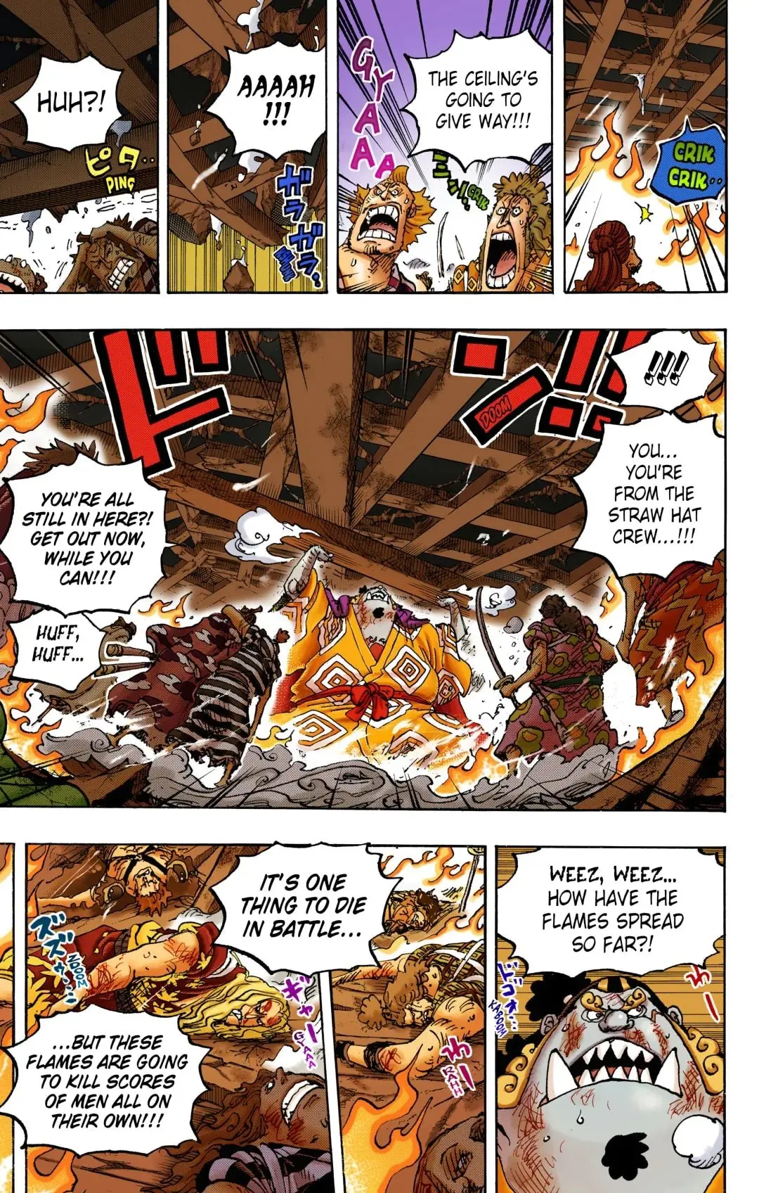 One Piece Colored, chapter 1038, page 3