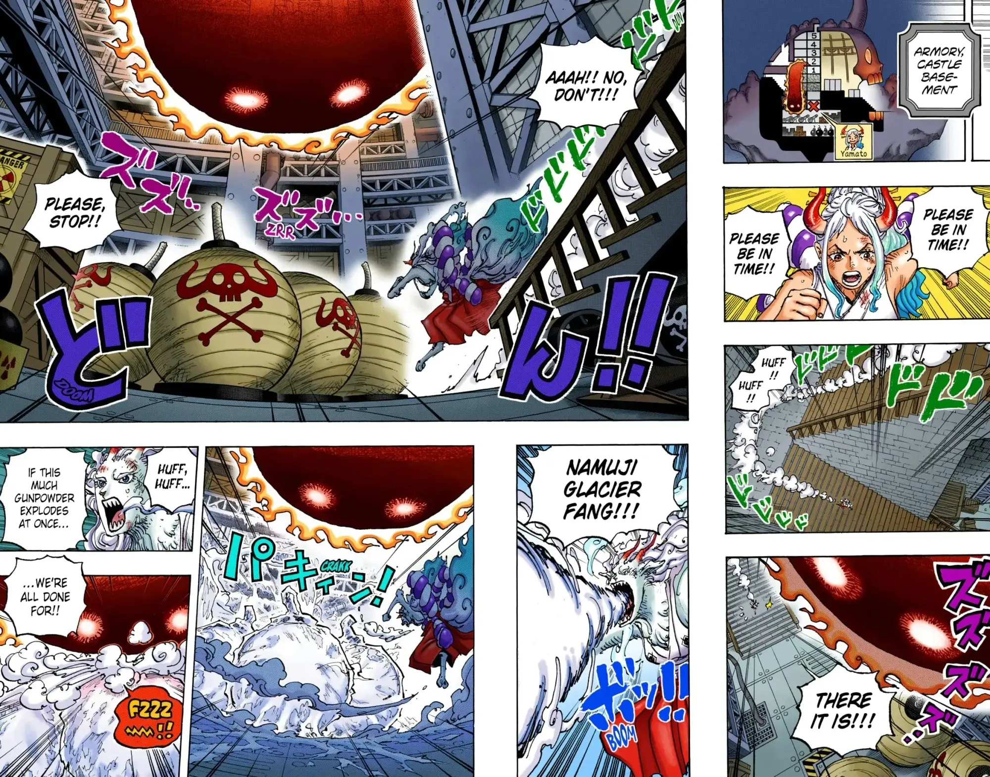 One Piece Colored, chapter 1038, page 8