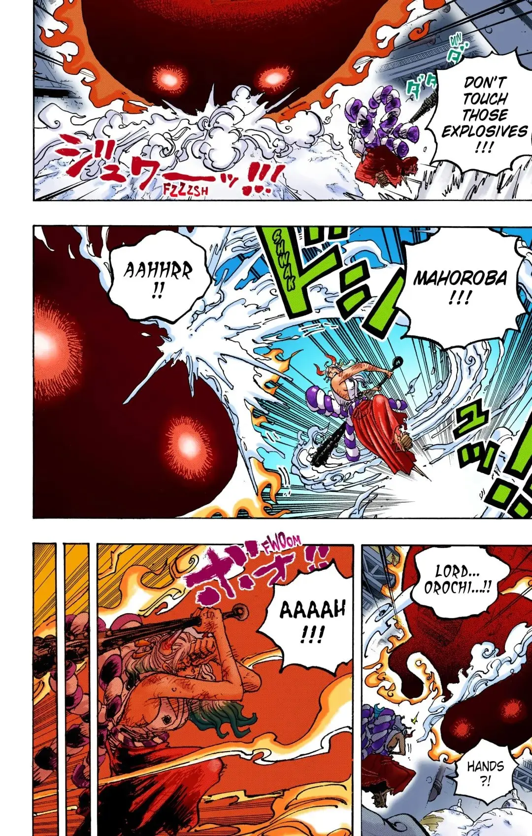 One Piece Colored, chapter 1038, page 9