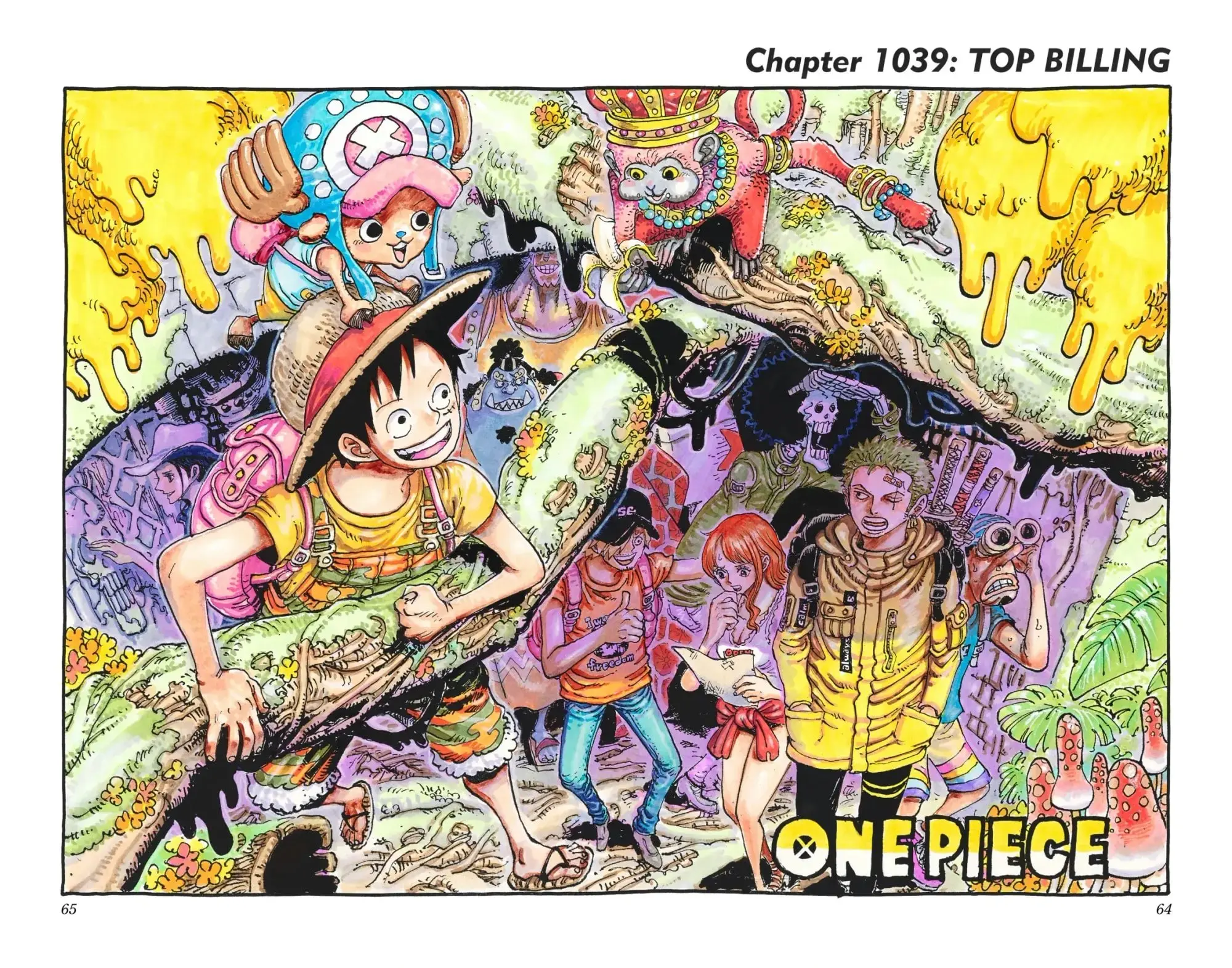 One Piece Colored, chapter 1039, page 1