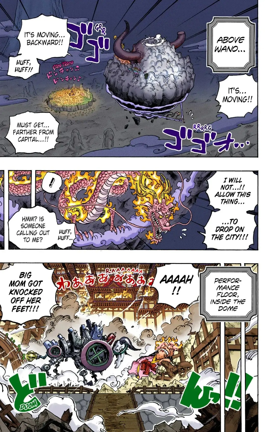 One Piece Colored, chapter 1039, page 2