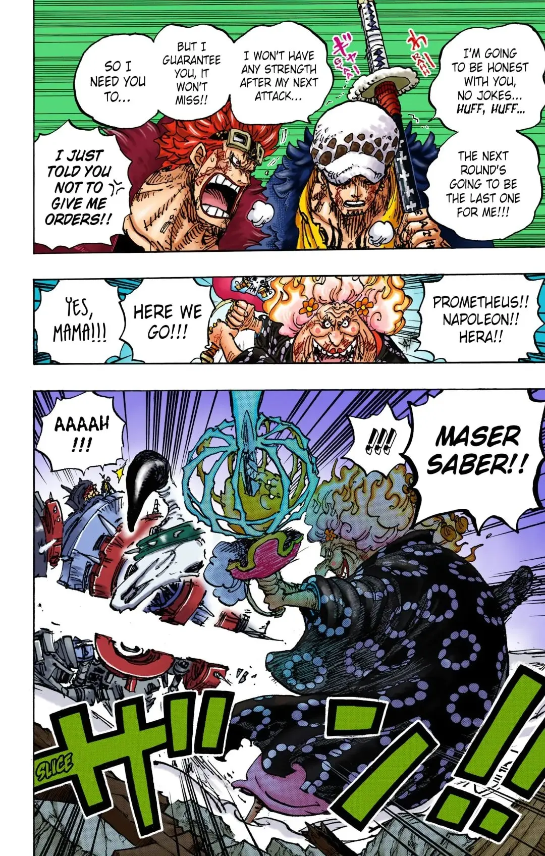 One Piece Colored, chapter 1039, page 5