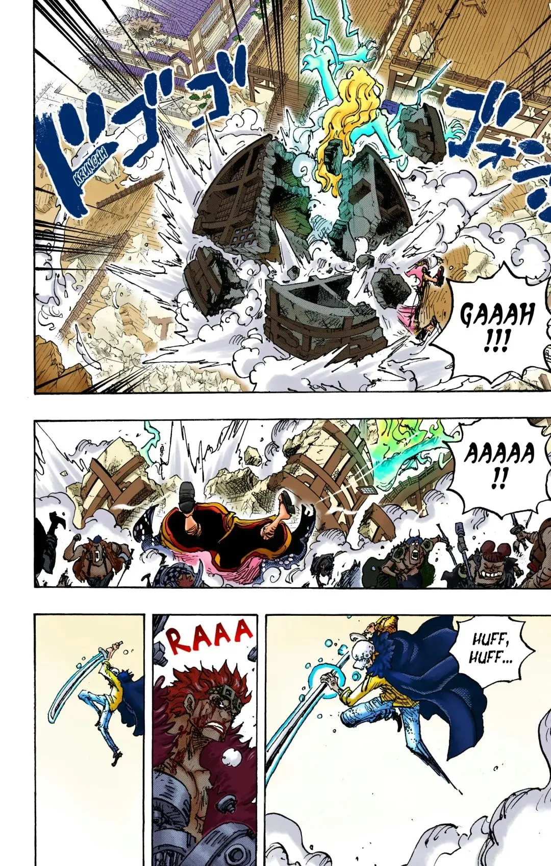 One Piece Colored, chapter 1039, page 10