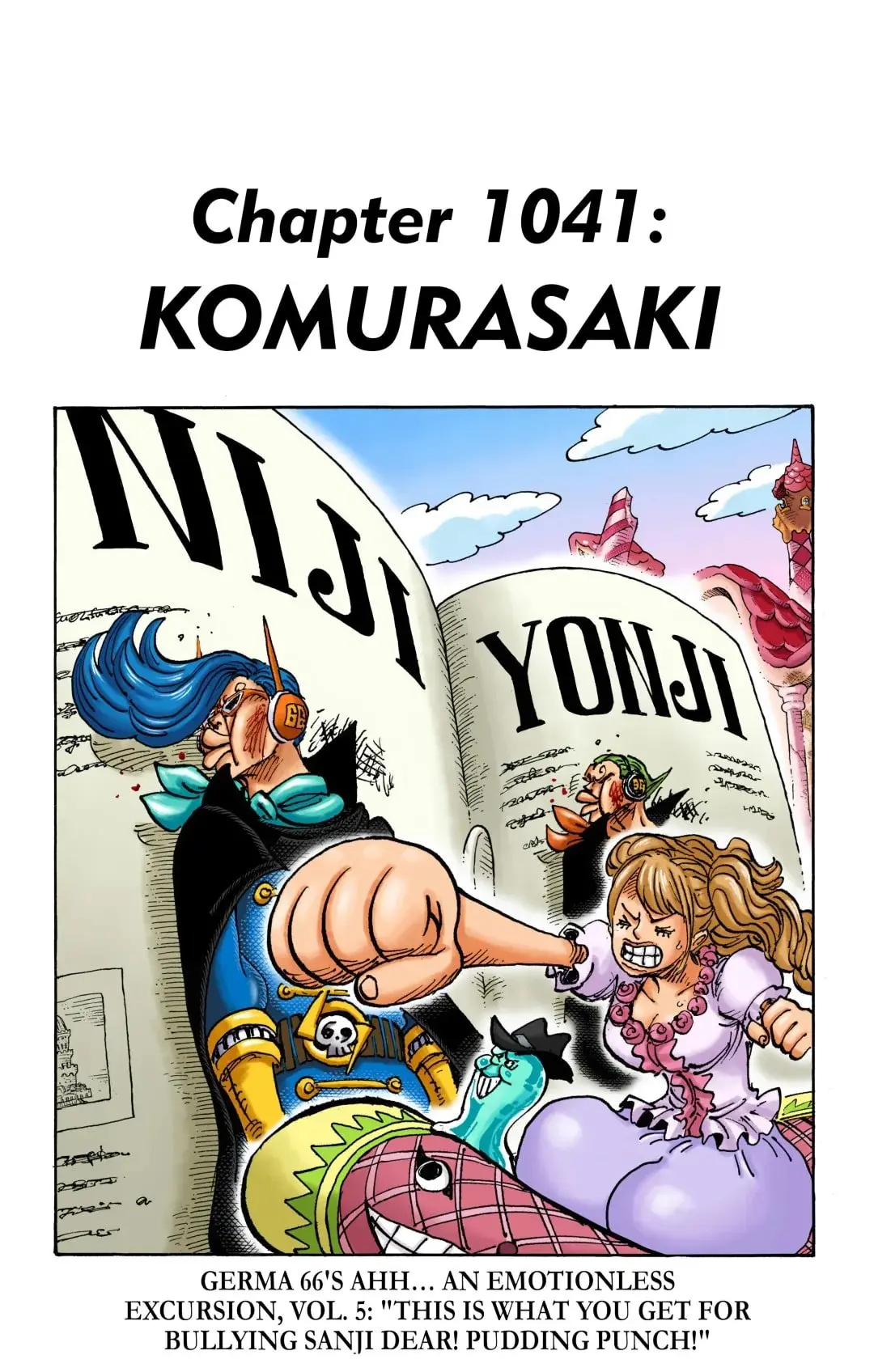 One Piece Colored, chapter 1041, page 1
