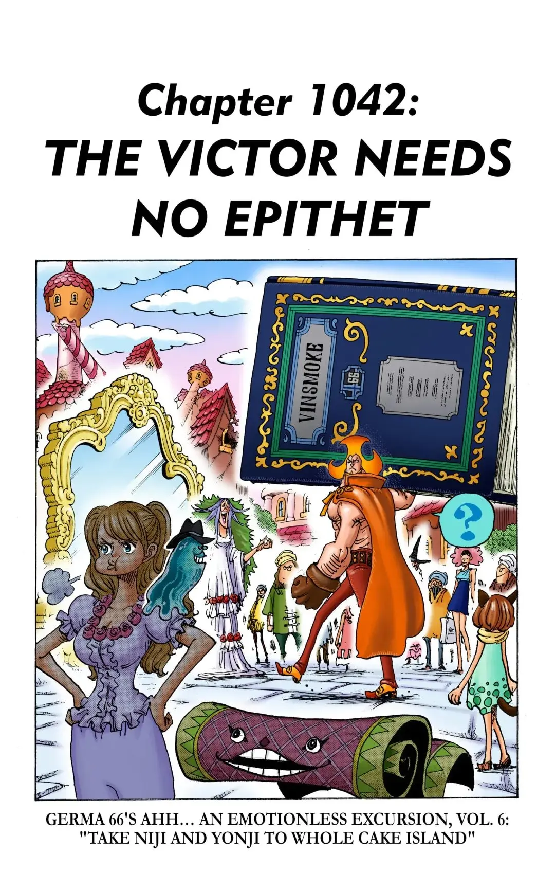 One Piece Colored, chapter 1042, page 1