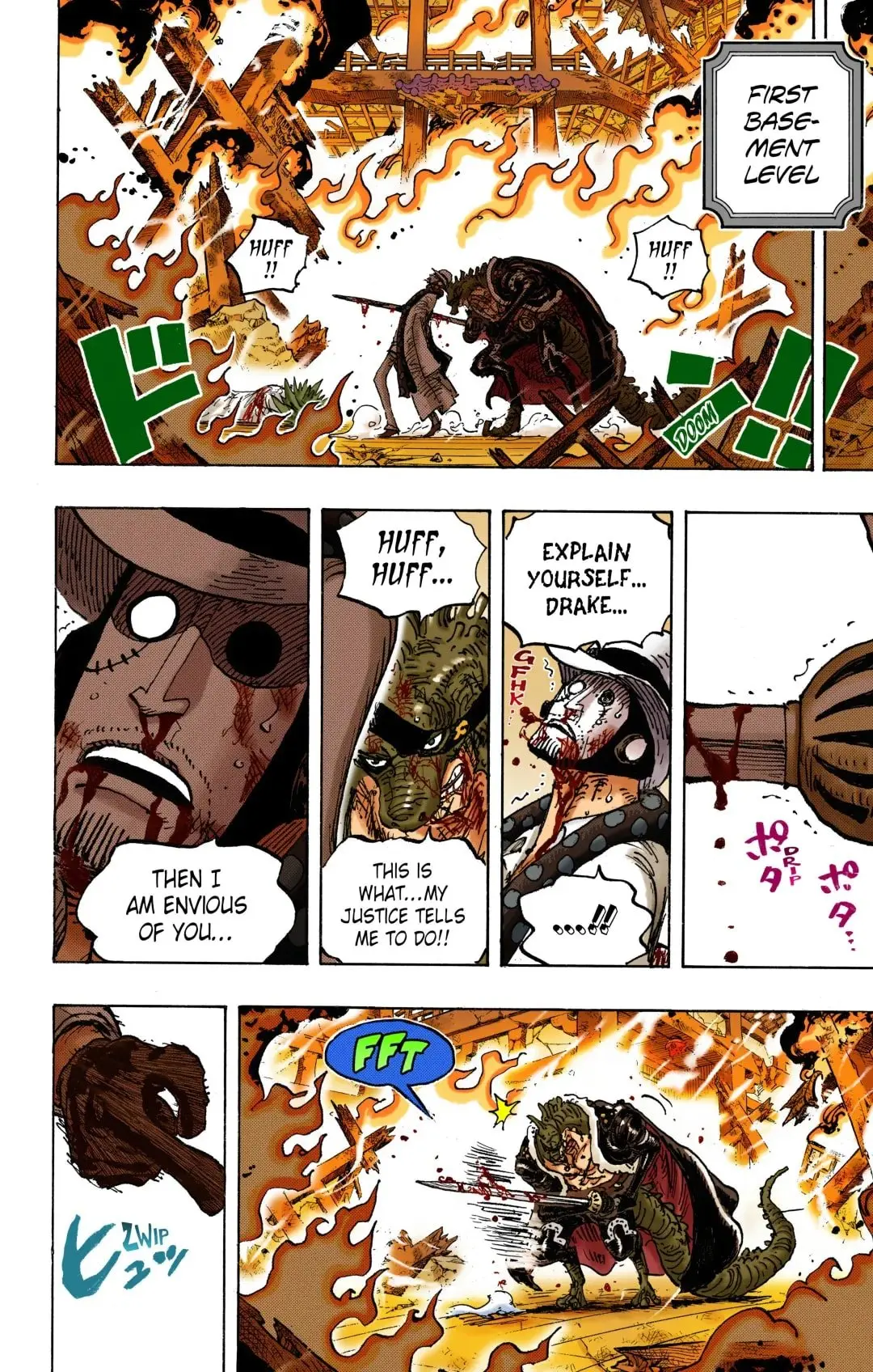 One Piece Colored, chapter 1042, page 2
