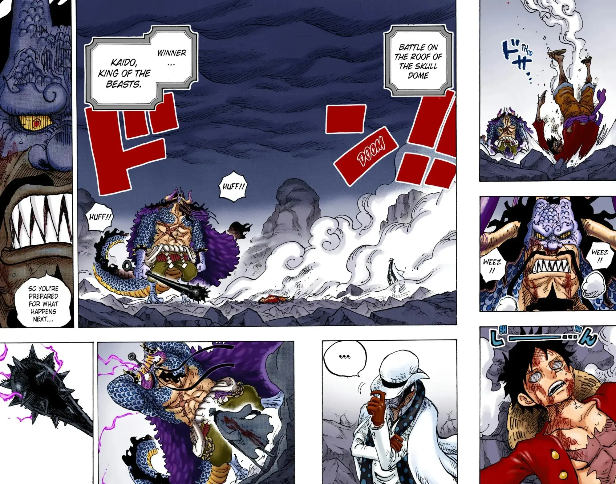 One Piece Colored, chapter 1043, page 4