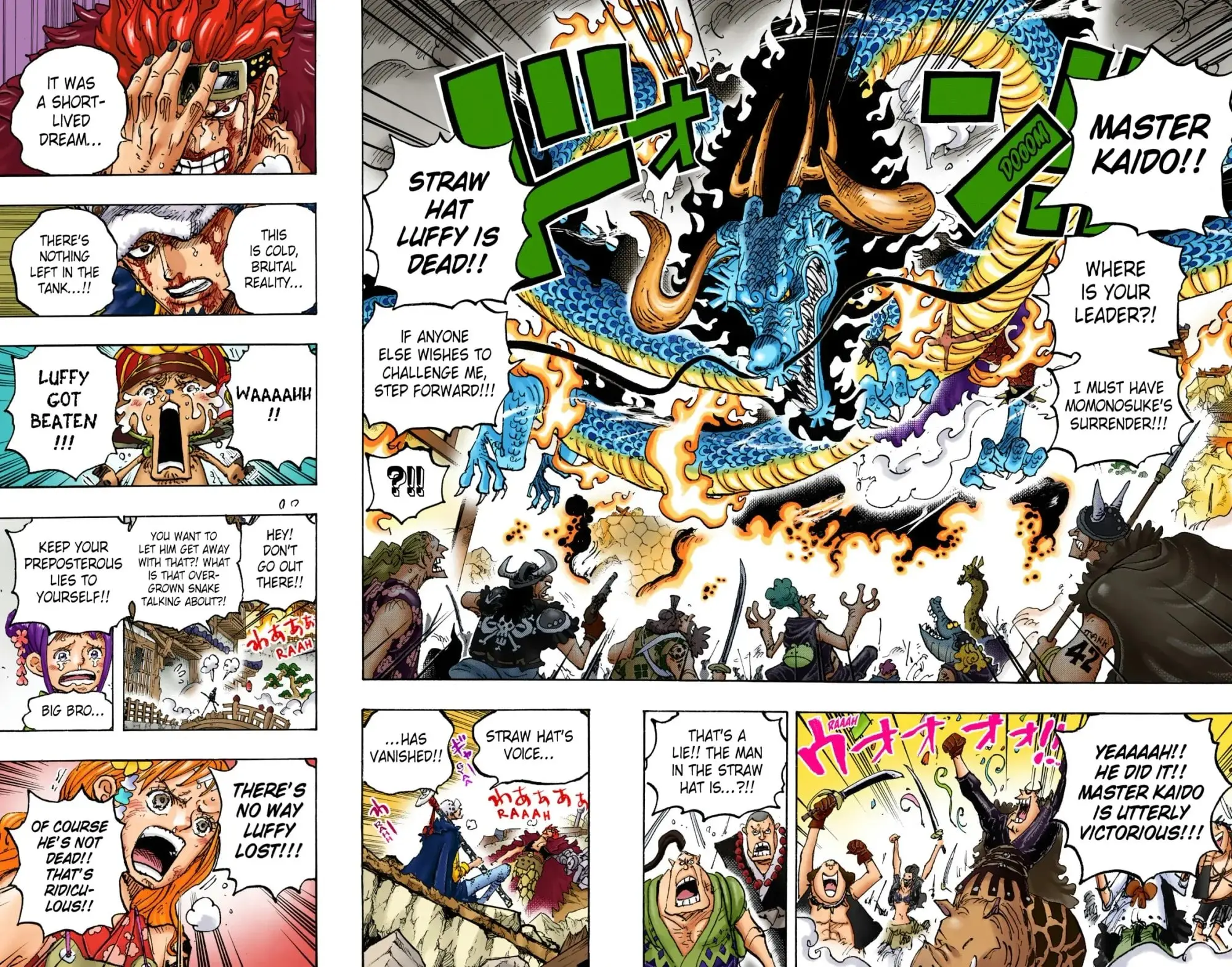 One Piece Colored, chapter 1043, page 7