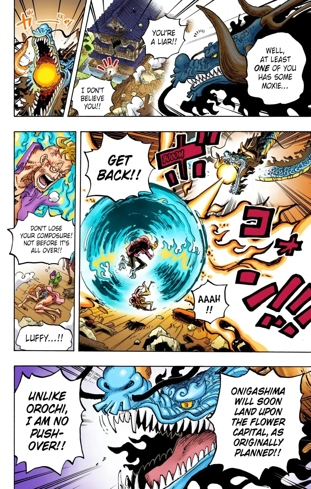 One Piece Colored, chapter 1043, page 8