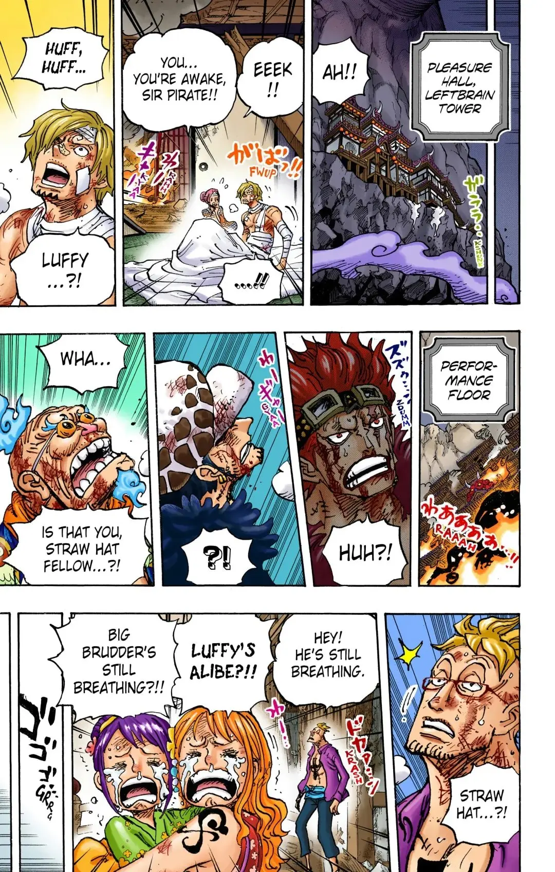 One Piece Colored, chapter 1044, page 3