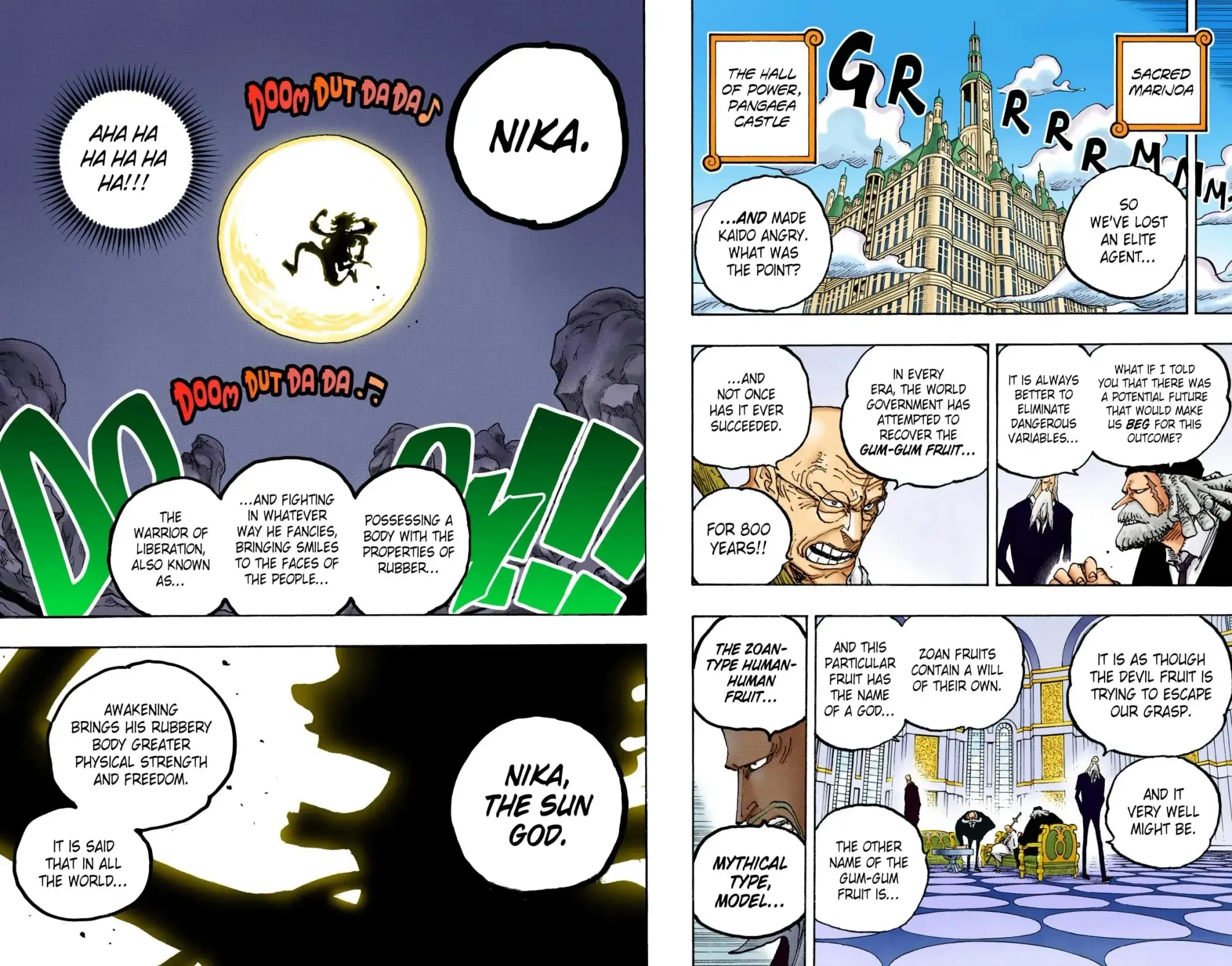 One Piece Colored, chapter 1044, page 4