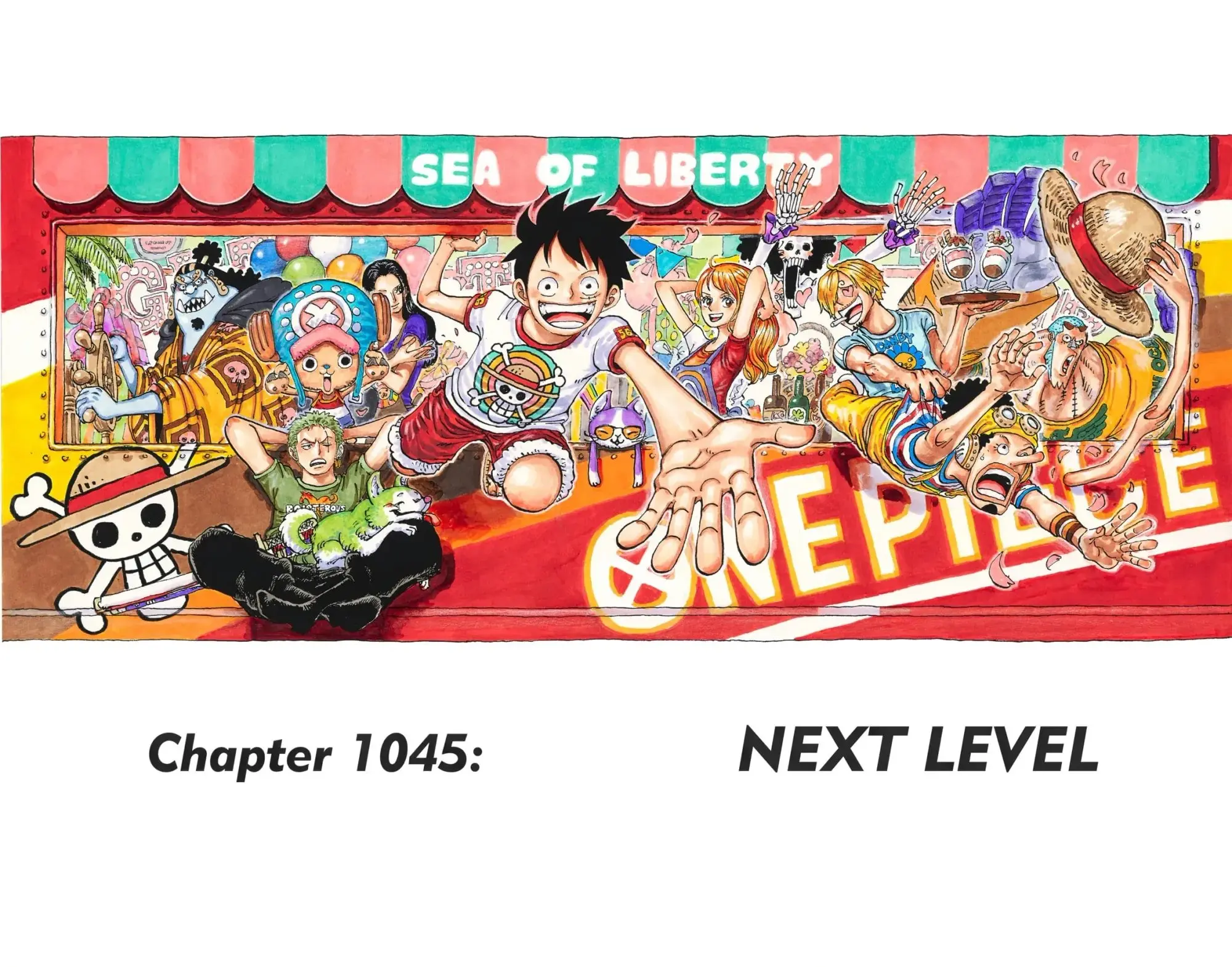 One Piece Colored, chapter 1045, page 1