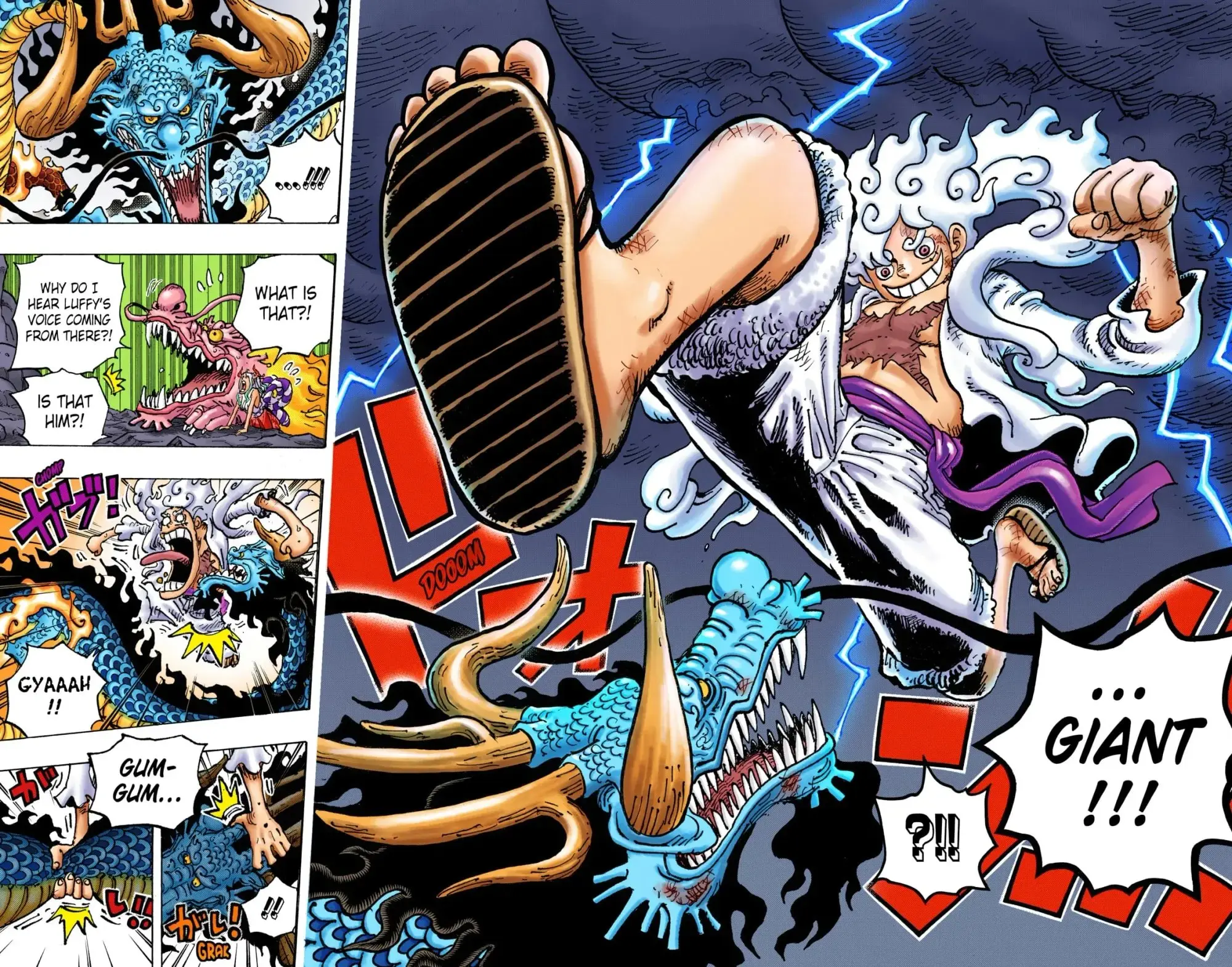 One Piece Colored, chapter 1045, page 7