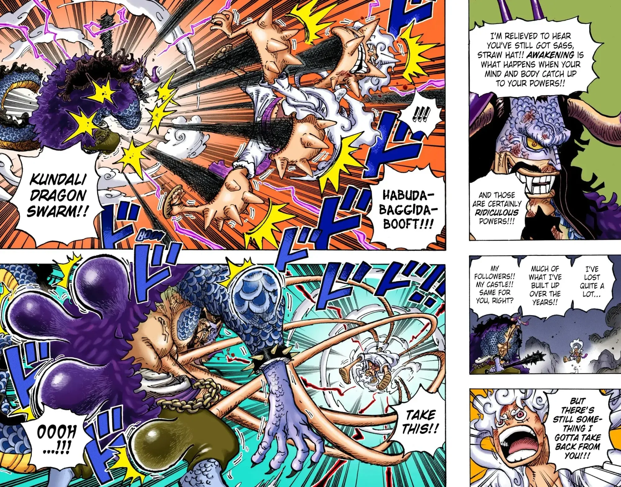 One Piece Colored, chapter 1046, page 4