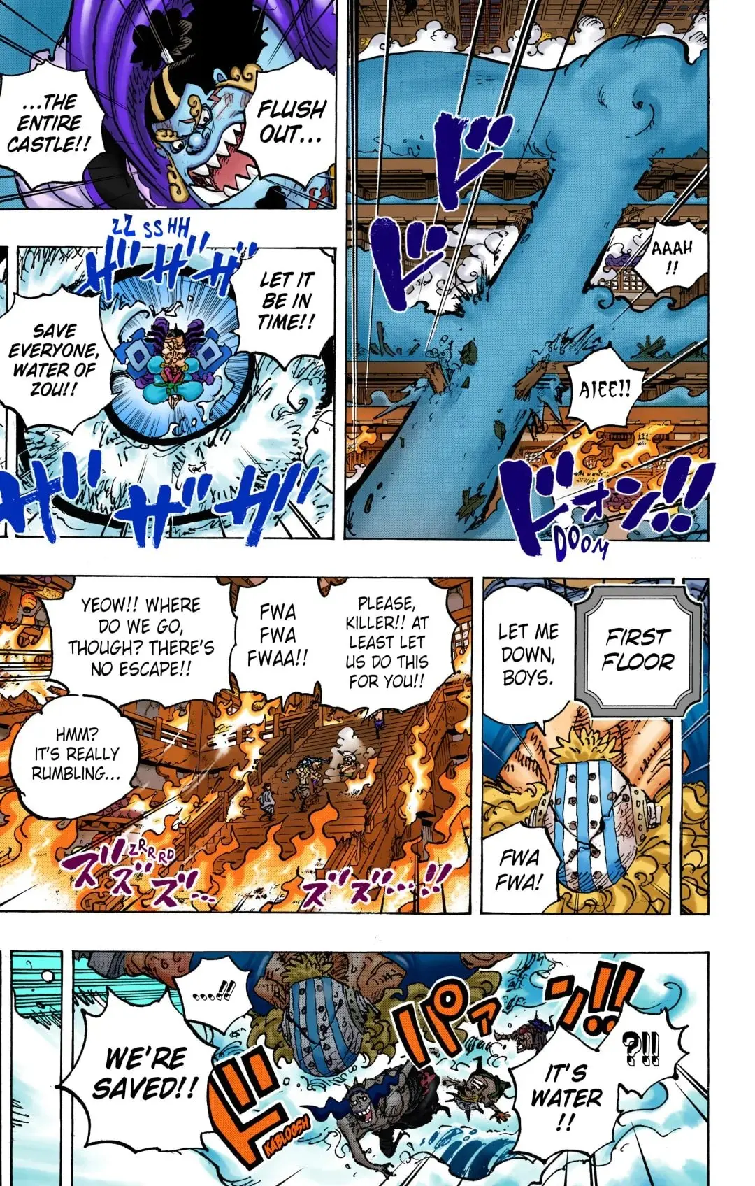 One Piece Colored, chapter 1046, page 13
