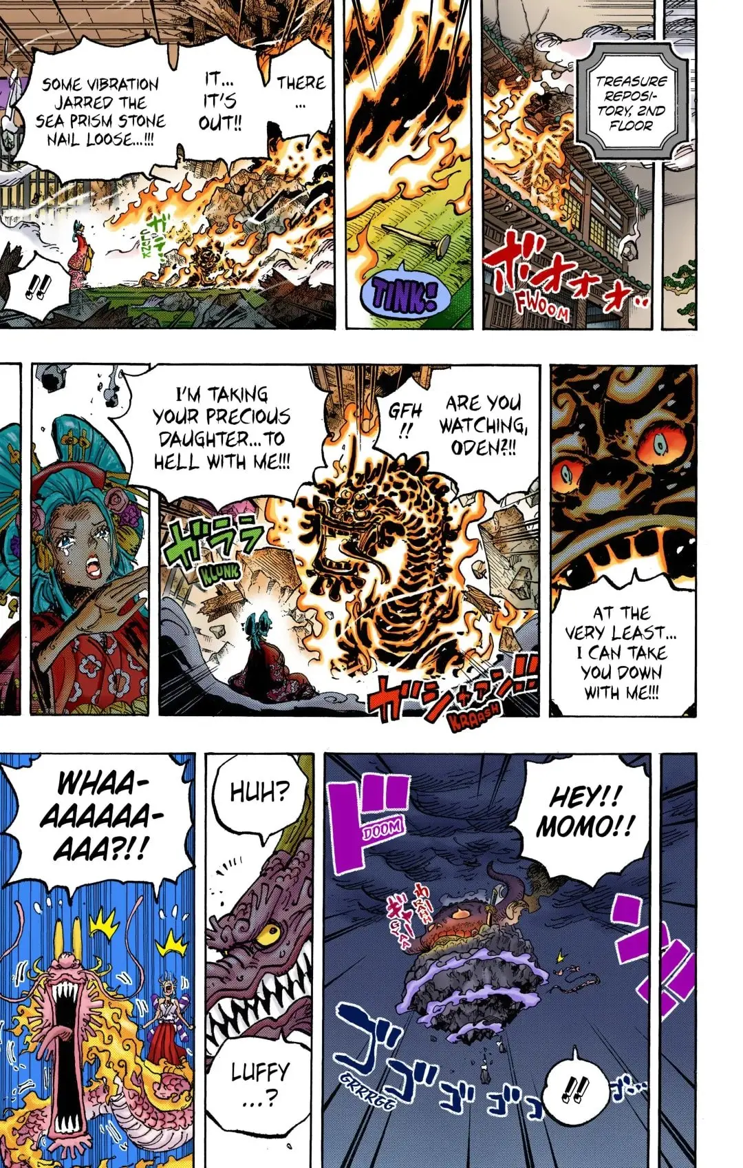 One Piece Colored, chapter 1047, page 21