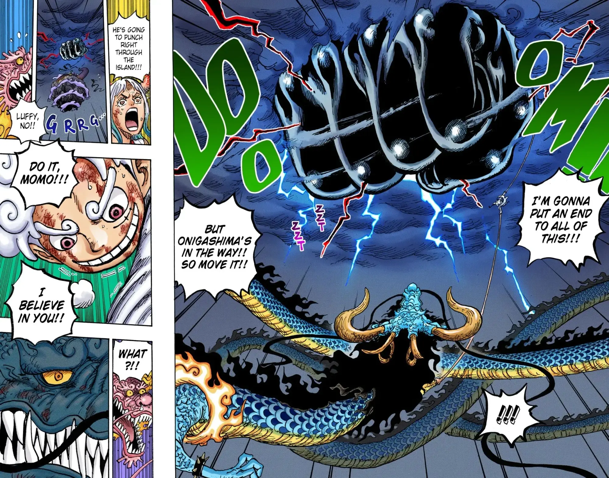 One Piece Colored, chapter 1047, page 22