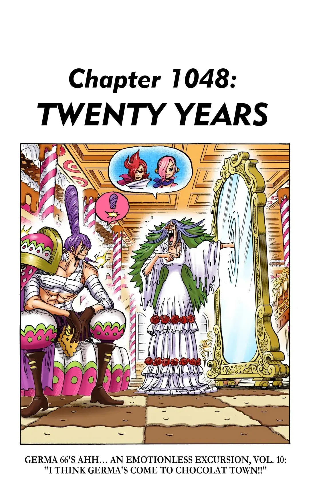 One Piece Colored, chapter 1048, page 1