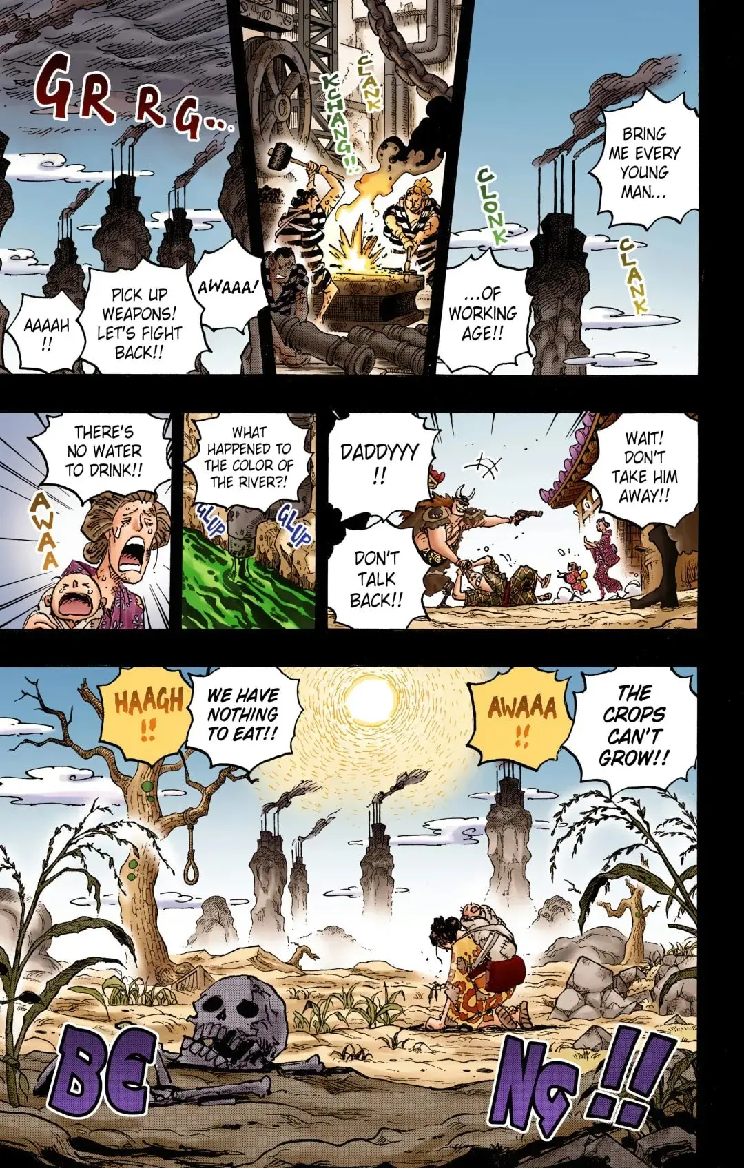 One Piece Colored, chapter 1048, page 11