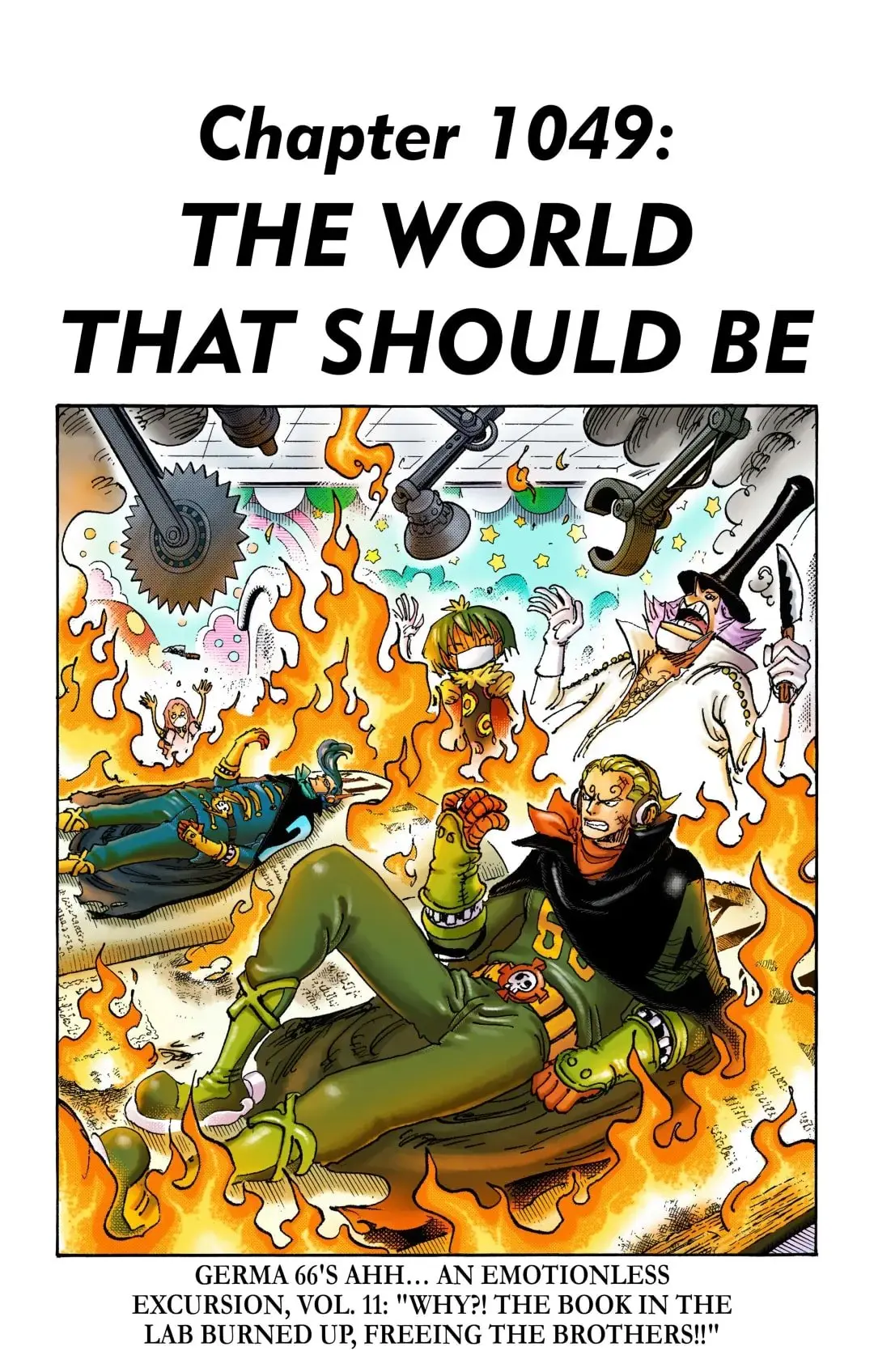 One Piece Colored, chapter 1049, page 1