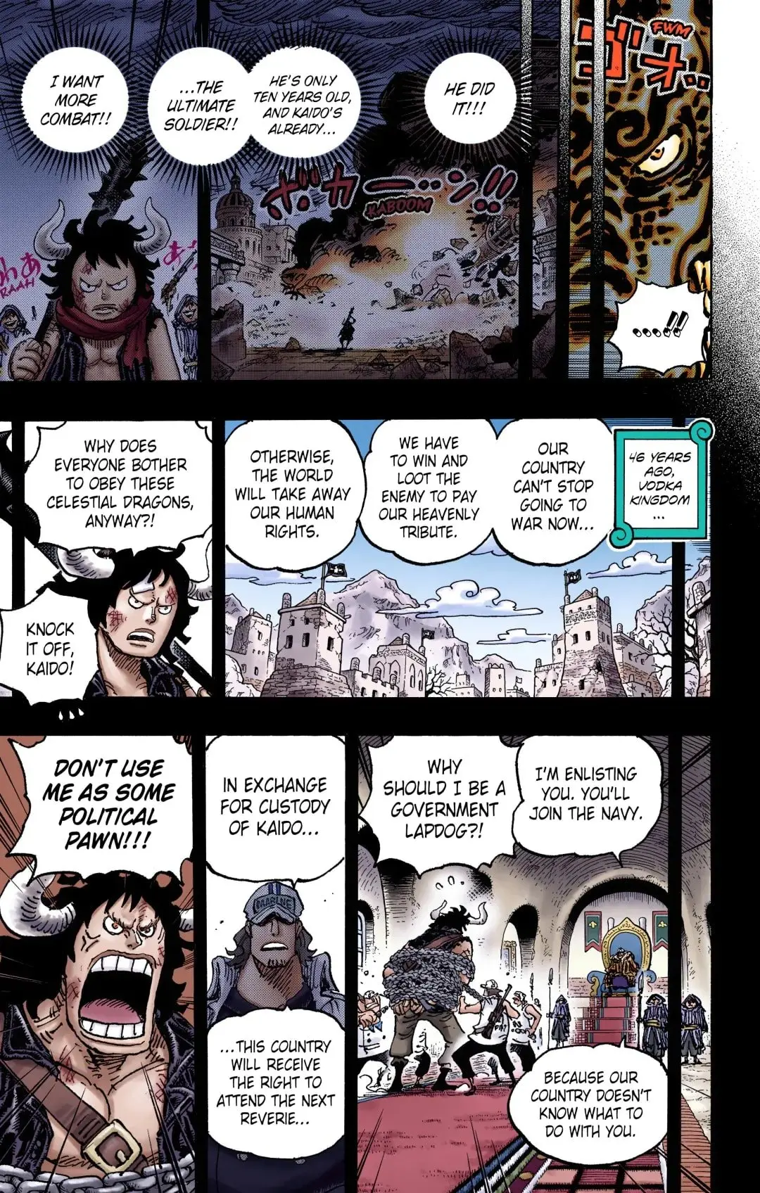 One Piece Colored, chapter 1049, page 3