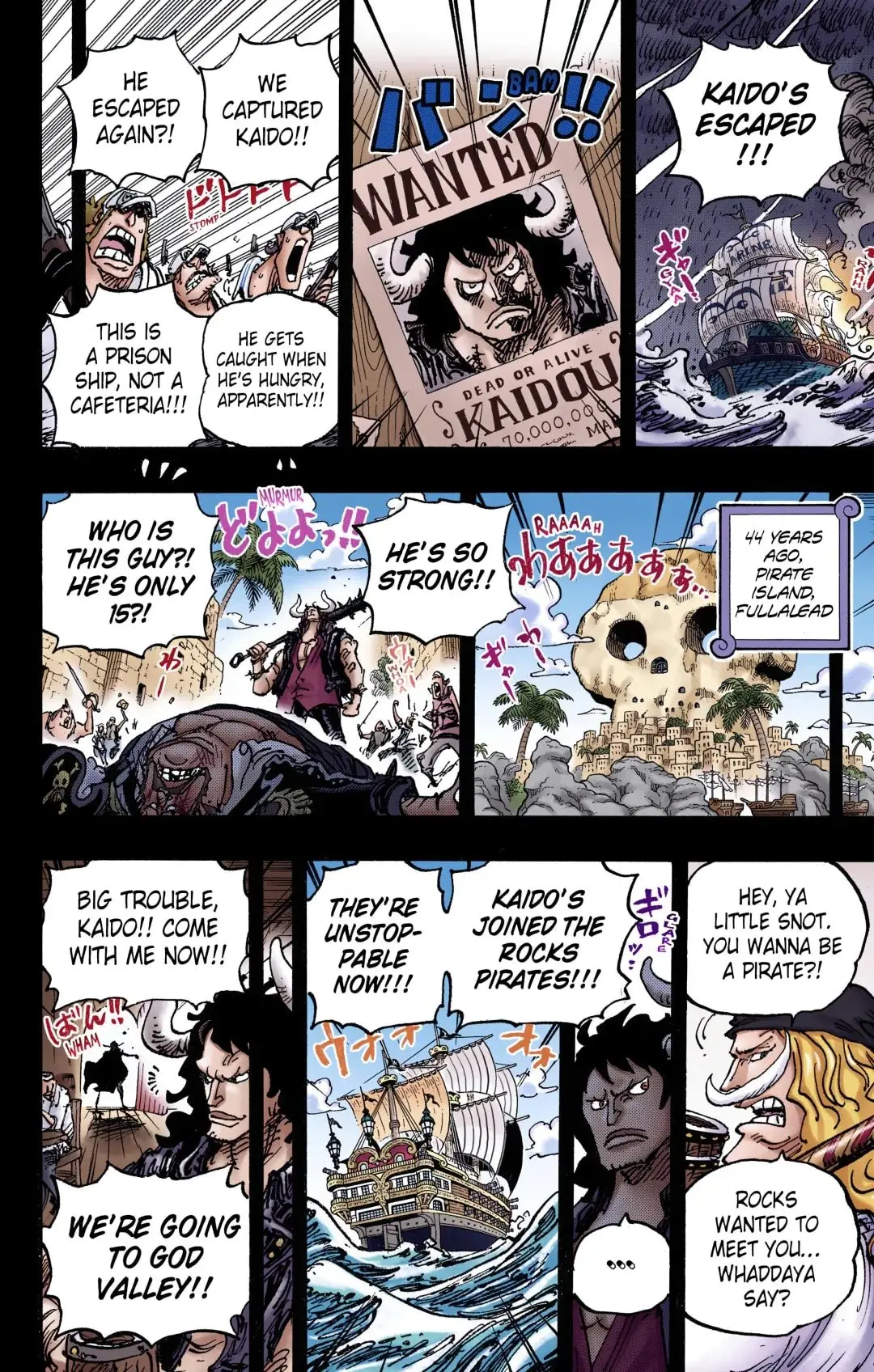 One Piece Colored, chapter 1049, page 4