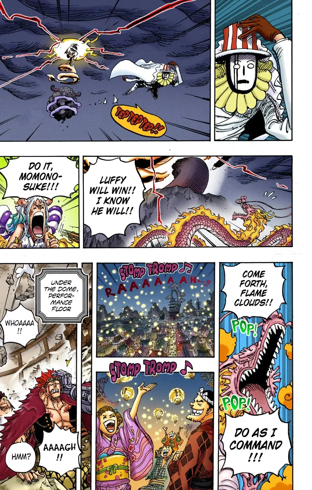 One Piece Colored, chapter 1049, page 7