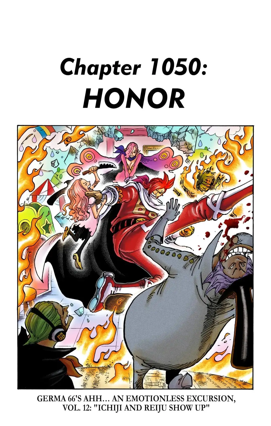 One Piece Colored, chapter 1050, page 1